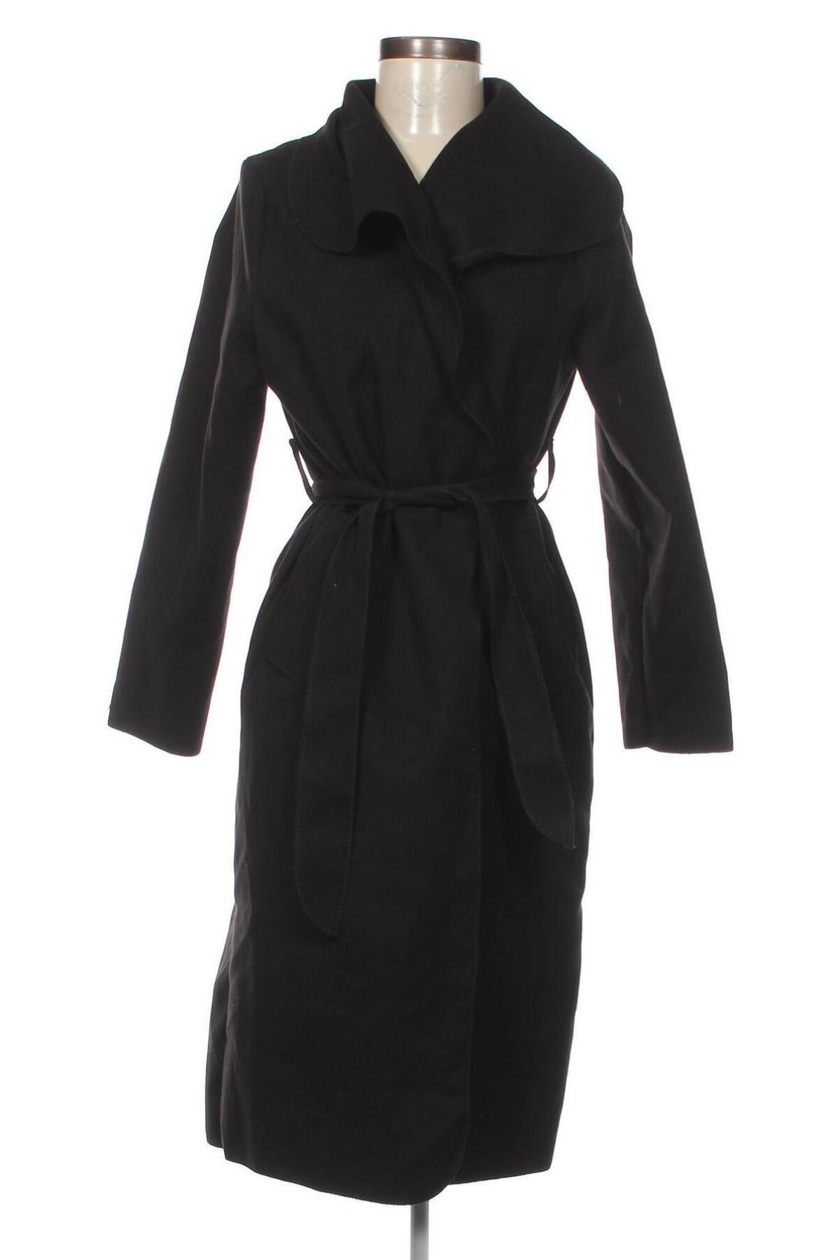Palton de femei Made In Italy, Mărime L, Culoare Negru, Preț 144,31 Lei