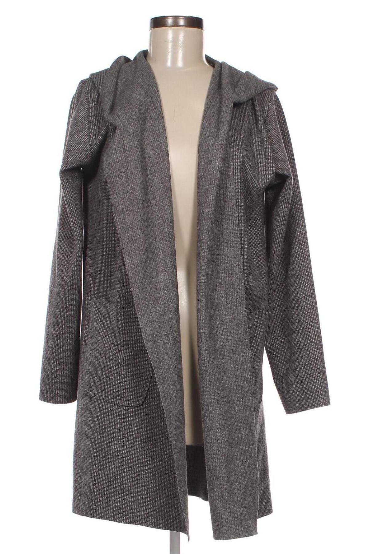 Дамско палто Made In Italy, Размер L, Цвят Сив, Цена 34,56 лв.