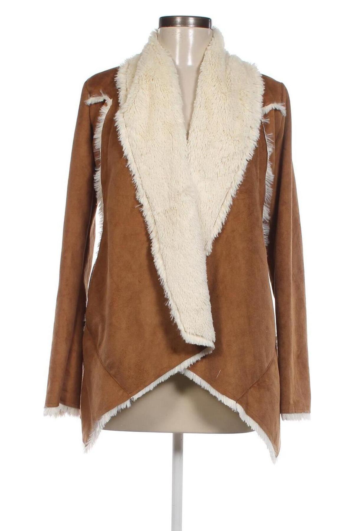 Дамско палто Me Jane, Размер S, Цвят Кафяв, Цена 51,36 лв.