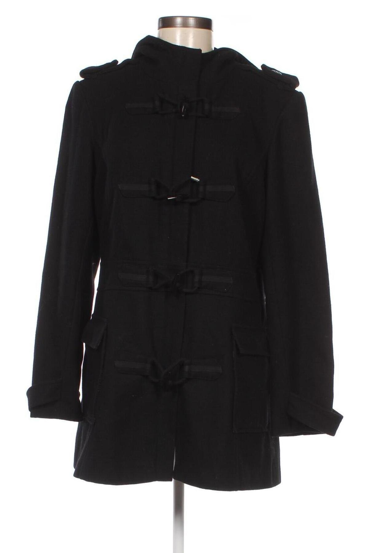 Γυναικείο παλτό Miss H., Μέγεθος M, Χρώμα Μαύρο, Τιμή 26,48 €