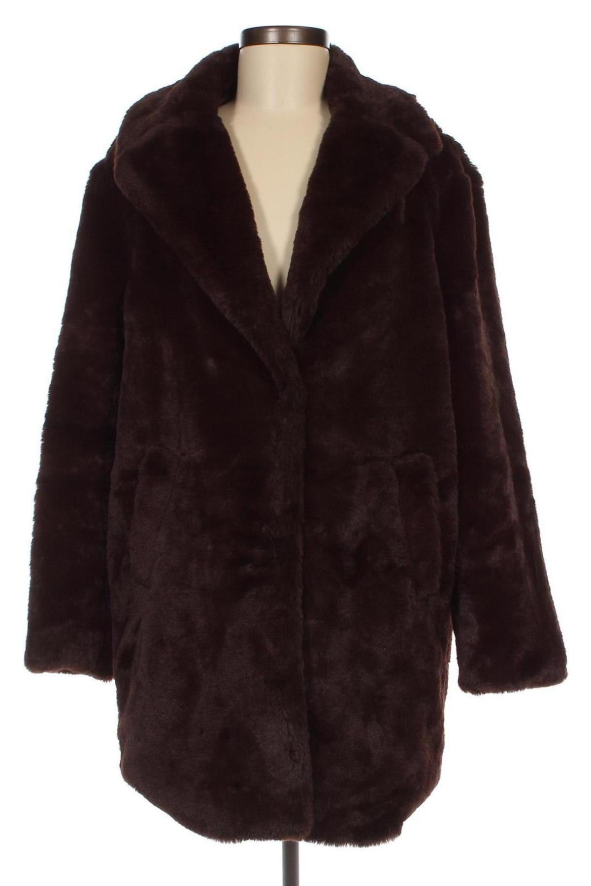 Γυναικείο παλτό New Look, Μέγεθος S, Χρώμα Καφέ, Τιμή 33,76 €