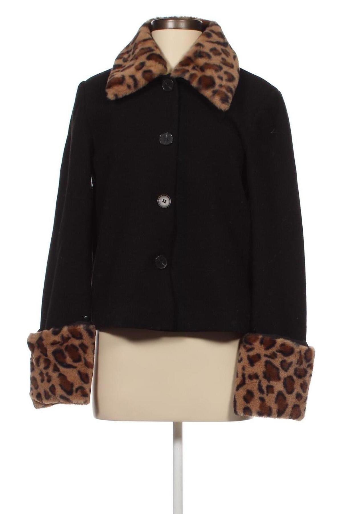 Дамско палто ONLY, Размер M, Цвят Черен, Цена 53,41 лв.