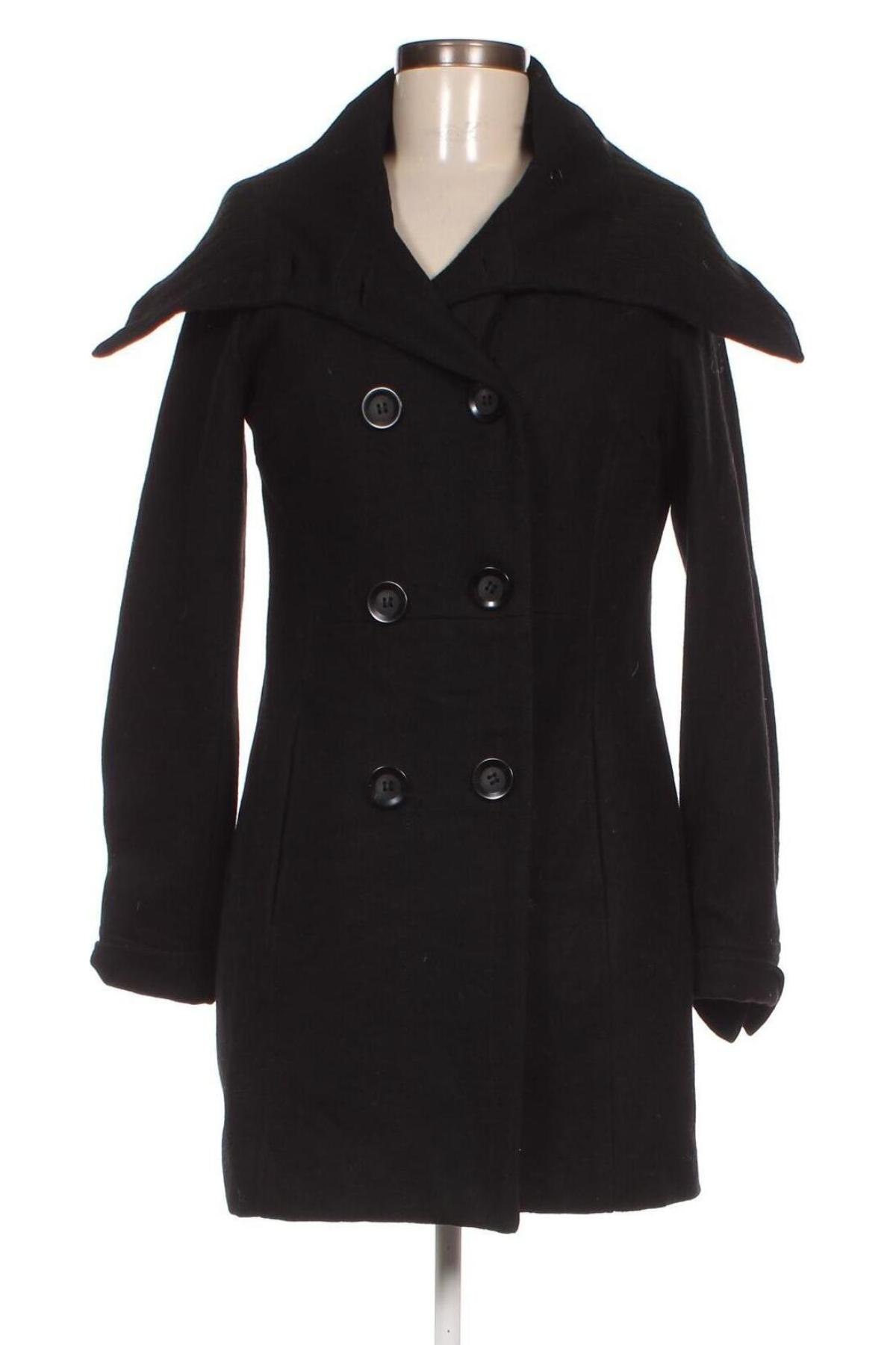 Γυναικείο παλτό ONLY, Μέγεθος M, Χρώμα Μαύρο, Τιμή 14,54 €