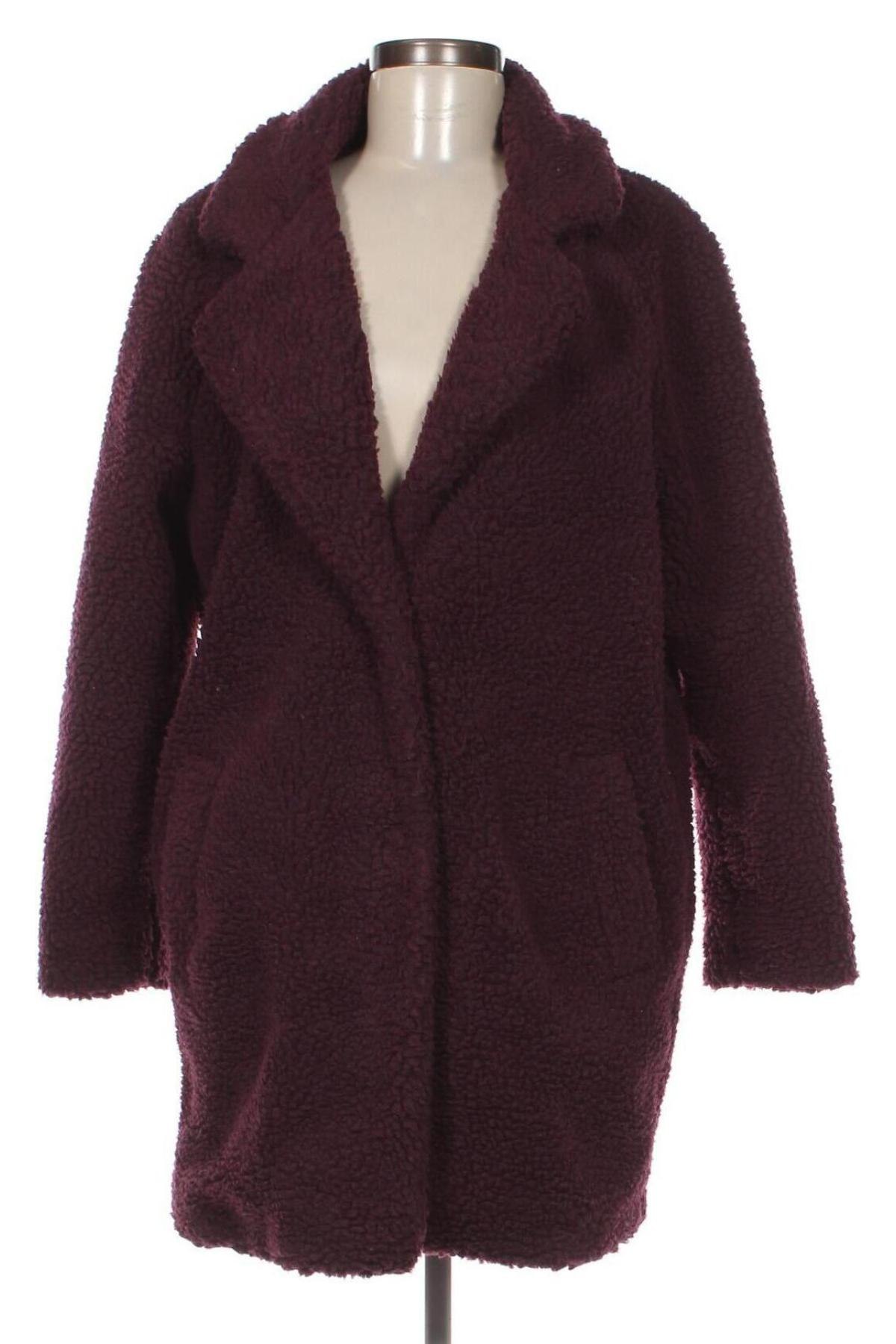 Дамско палто ONLY, Размер M, Цвят Червен, Цена 24,44 лв.