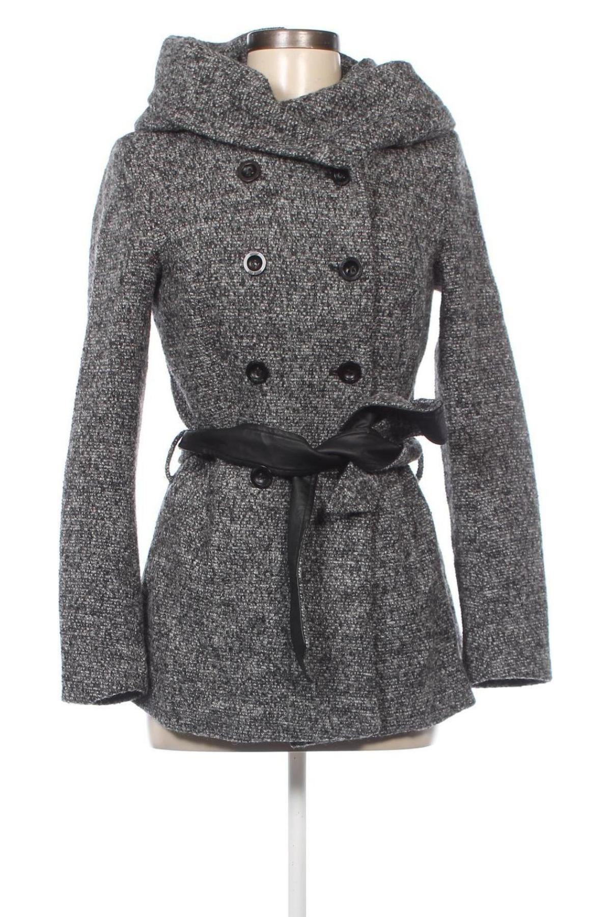 Дамско палто ONLY, Размер S, Цвят Сив, Цена 23,50 лв.