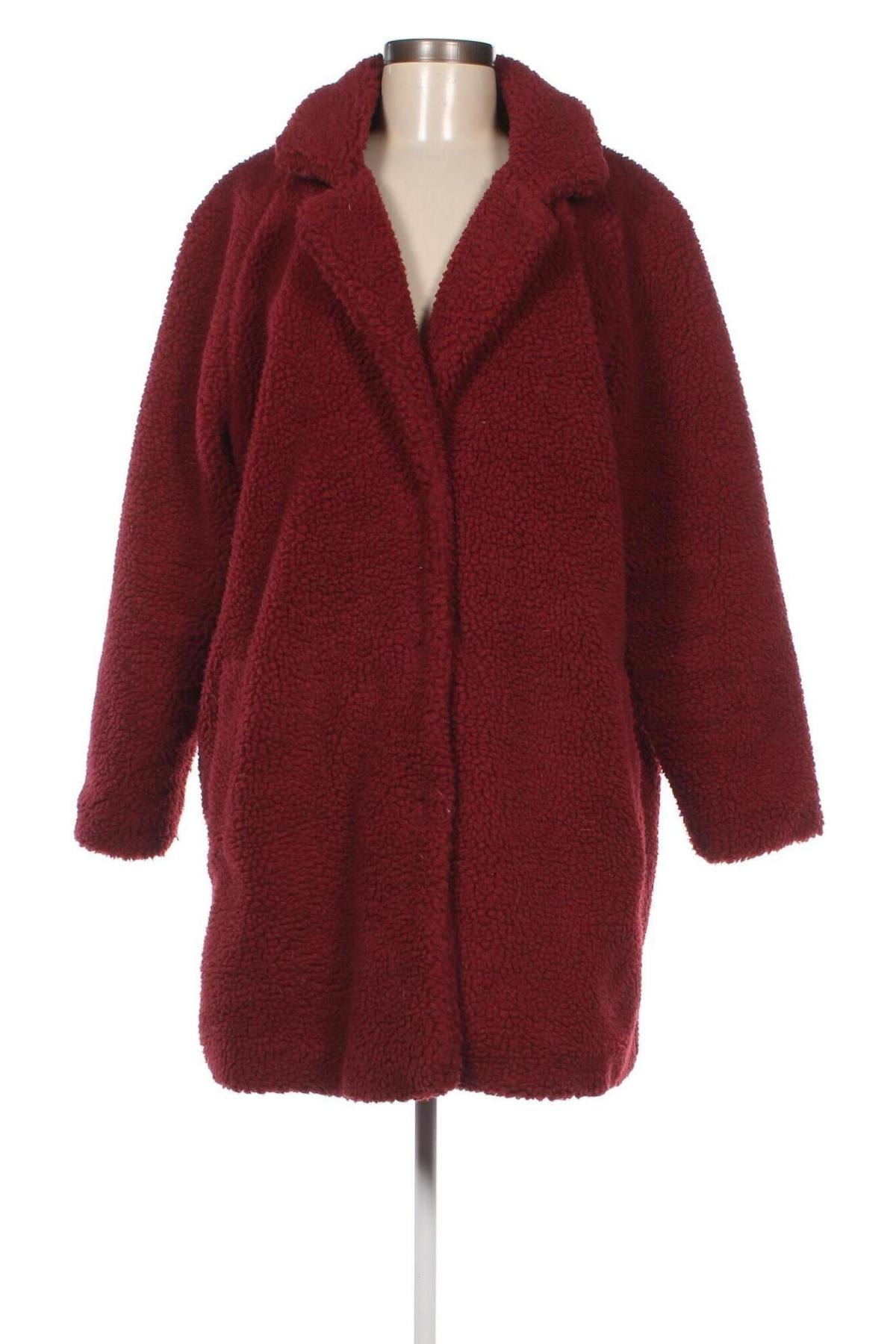 Дамско палто ONLY, Размер XL, Цвят Червен, Цена 28,05 лв.