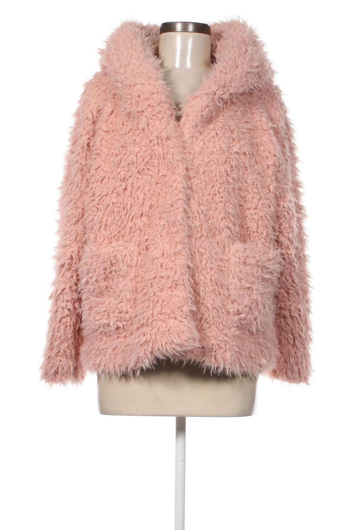 Дамско палто ONLY, Размер S, Цвят Розов, Цена 25,38 лв.