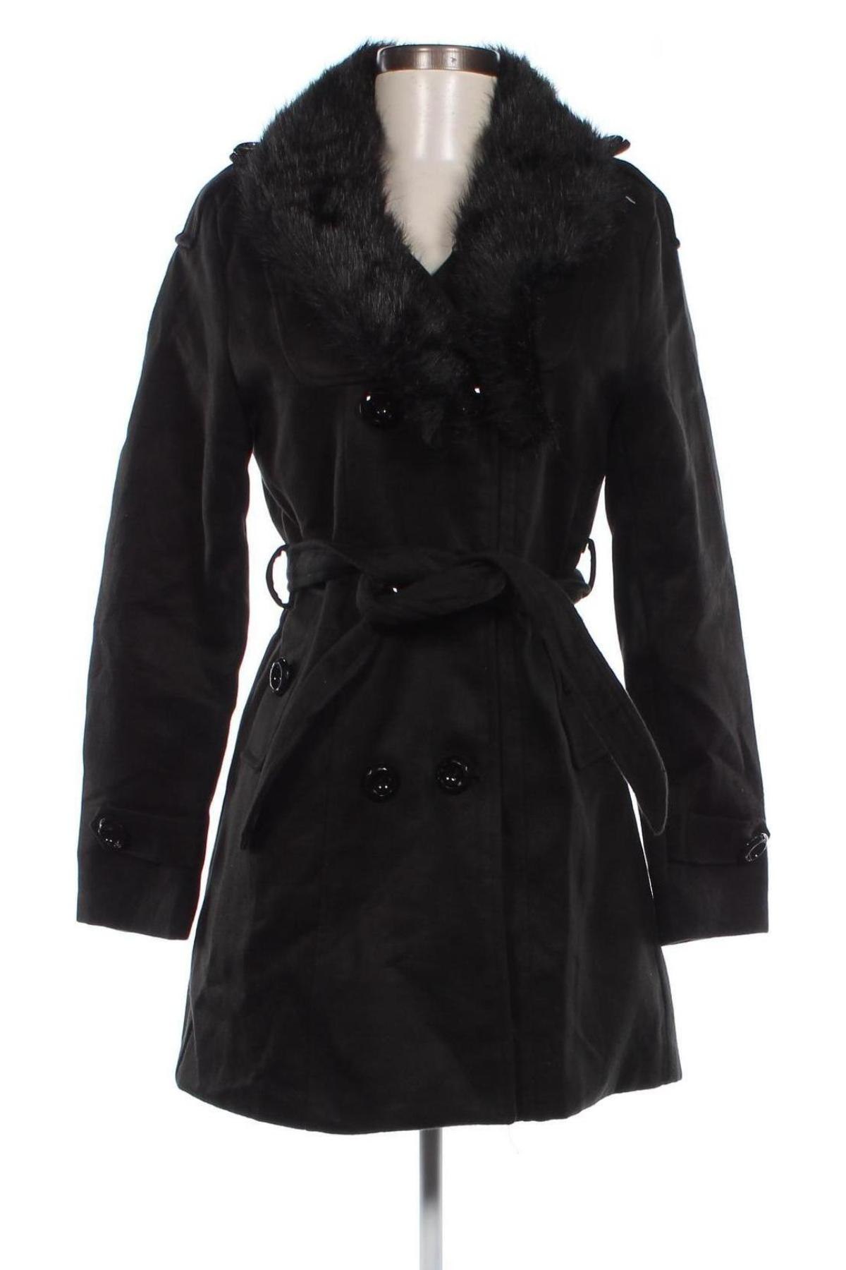 Дамско палто Owind, Размер XXL, Цвят Черен, Цена 107,00 лв.