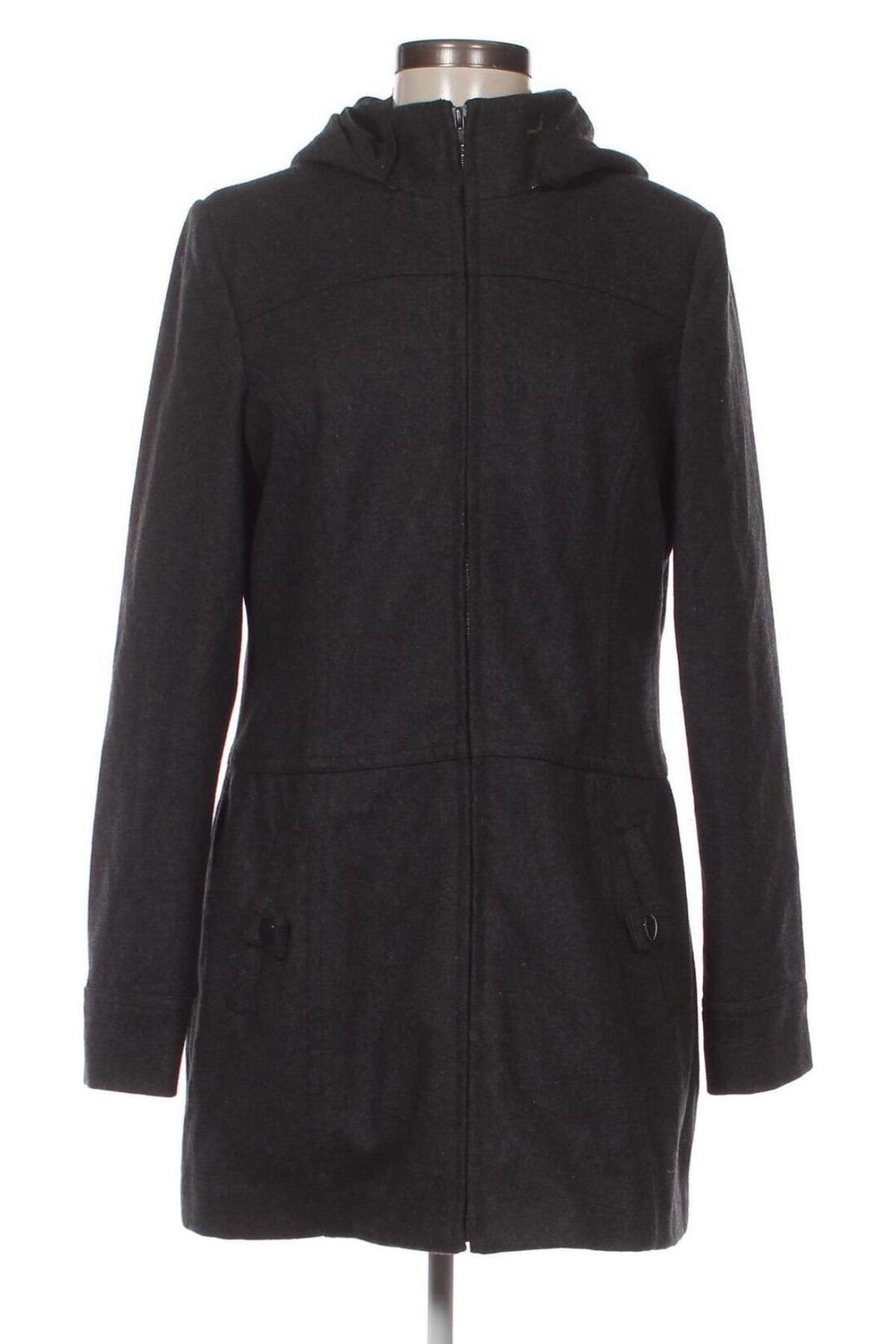 Γυναικείο παλτό Pimkie, Μέγεθος M, Χρώμα Γκρί, Τιμή 31,77 €