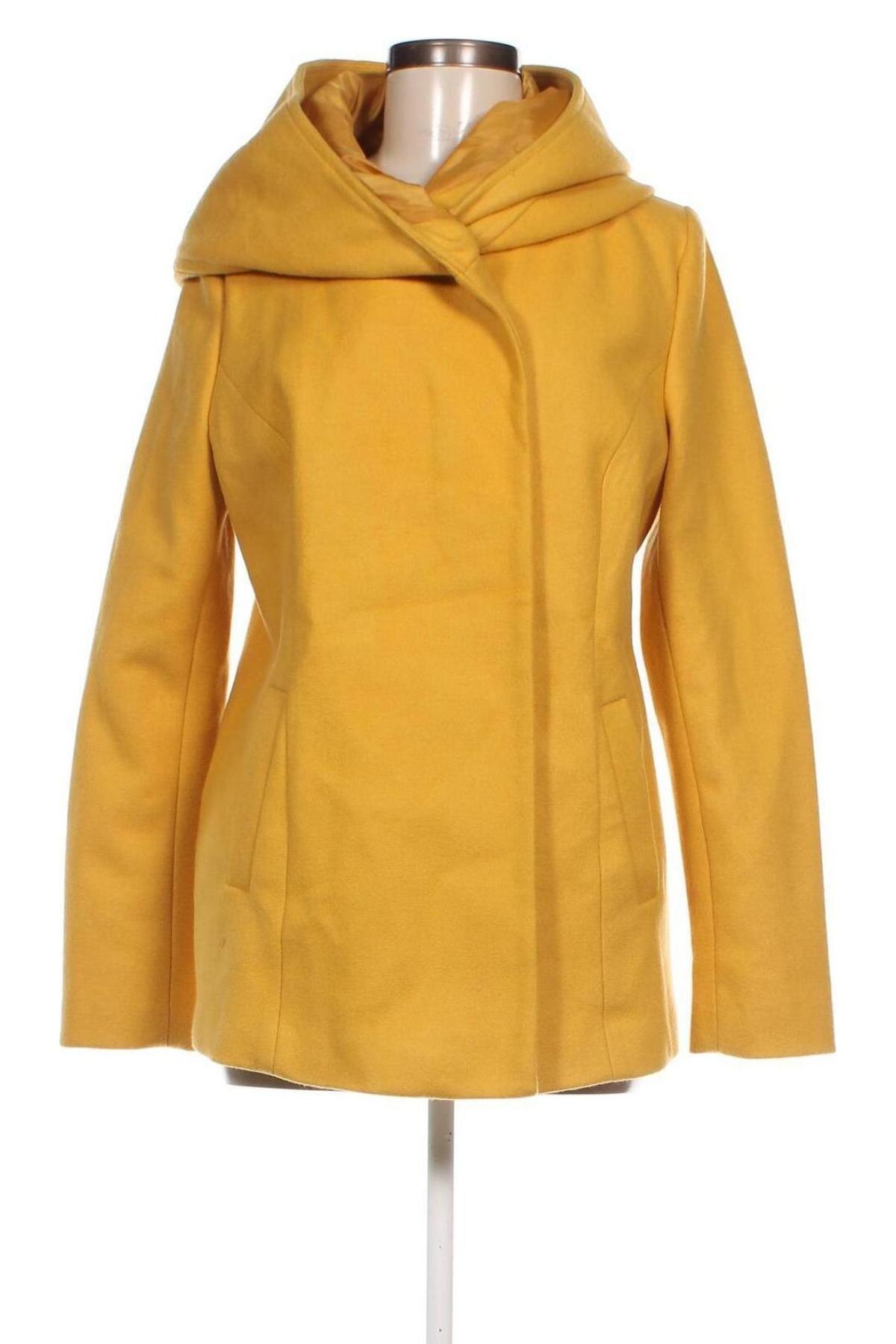 Γυναικείο παλτό Primark, Μέγεθος L, Χρώμα Κίτρινο, Τιμή 66,19 €