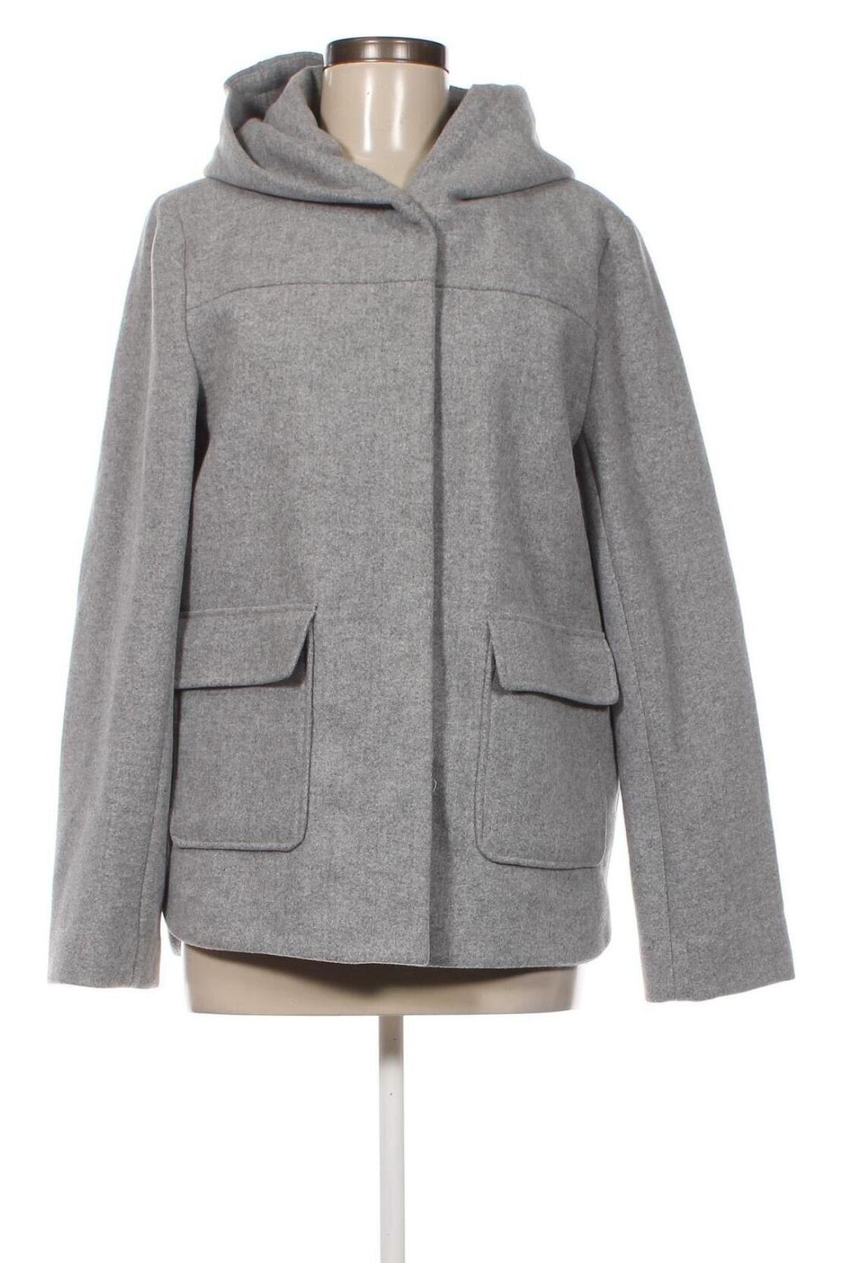Γυναικείο παλτό Primark, Μέγεθος L, Χρώμα Γκρί, Τιμή 15,22 €