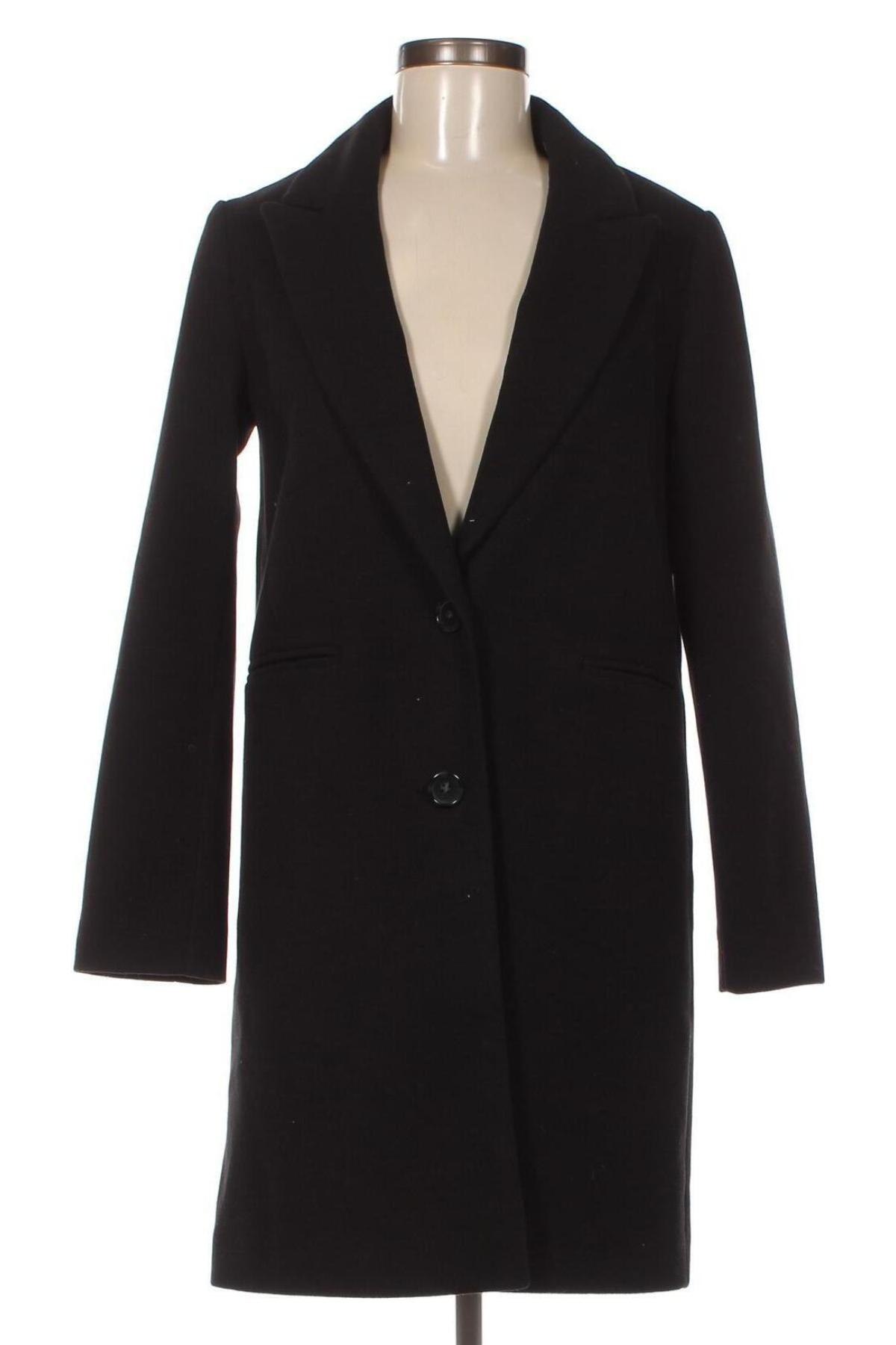 Dámsky kabát  Primark, Veľkosť XS, Farba Čierna, Cena  30,34 €