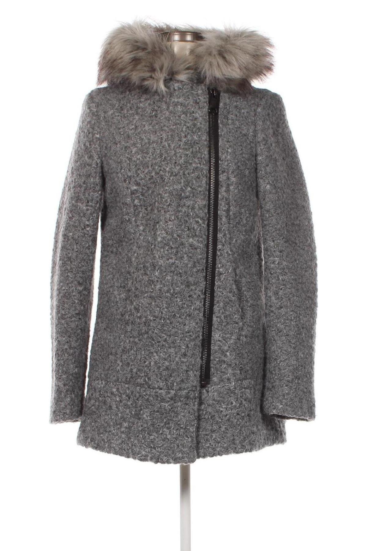 Γυναικείο παλτό S.Oliver Black Label, Μέγεθος S, Χρώμα Γκρί, Τιμή 17,32 €