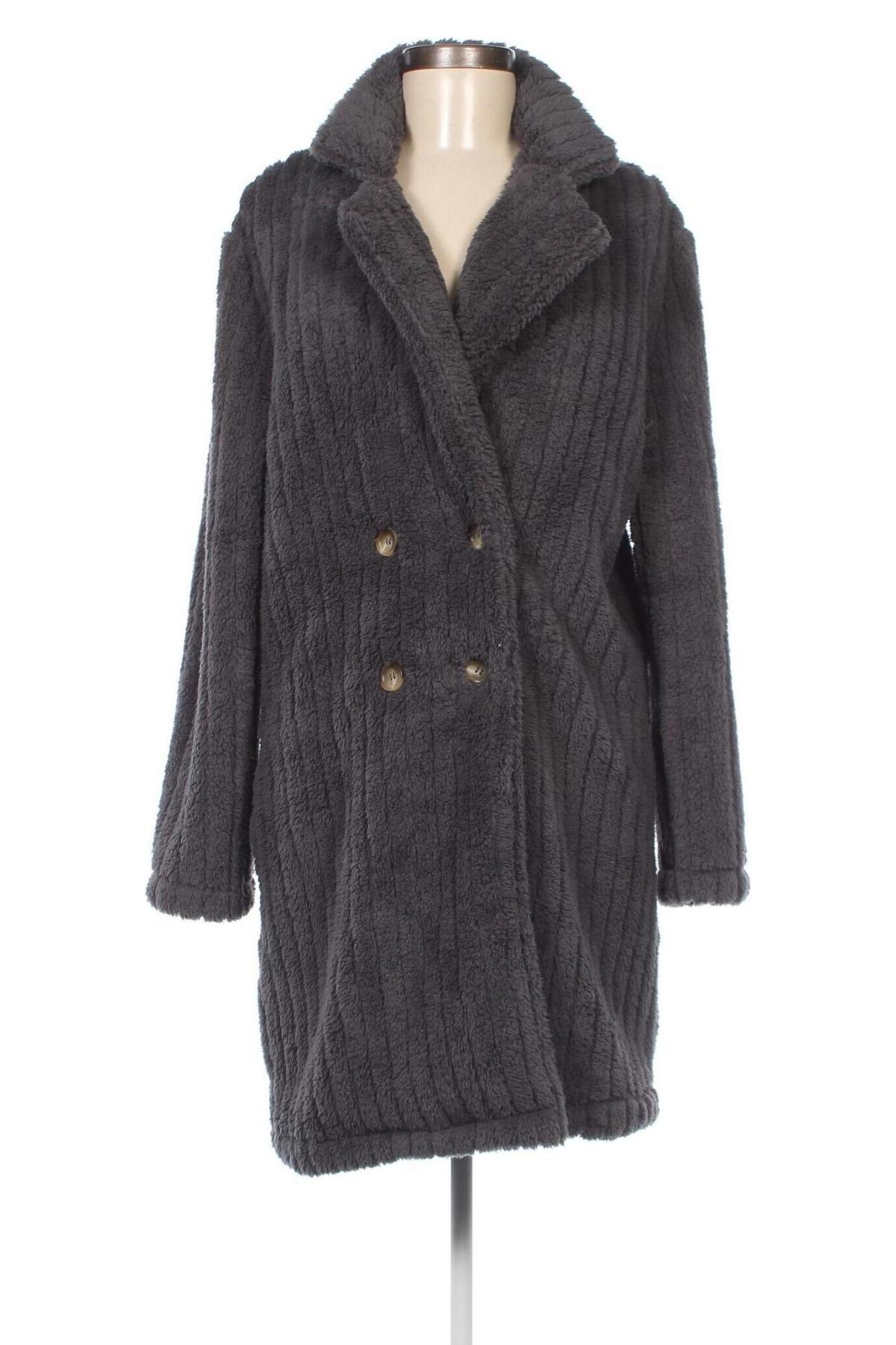 Palton de femei SHEIN, Mărime S, Culoare Gri, Preț 31,58 Lei