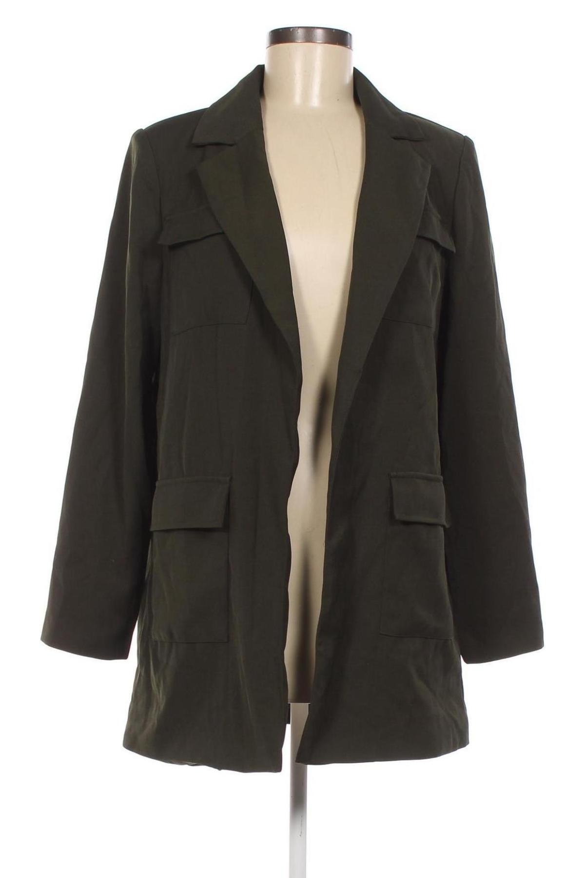 Dámský kabát  SHEIN, Velikost S, Barva Zelená, Cena  194,00 Kč