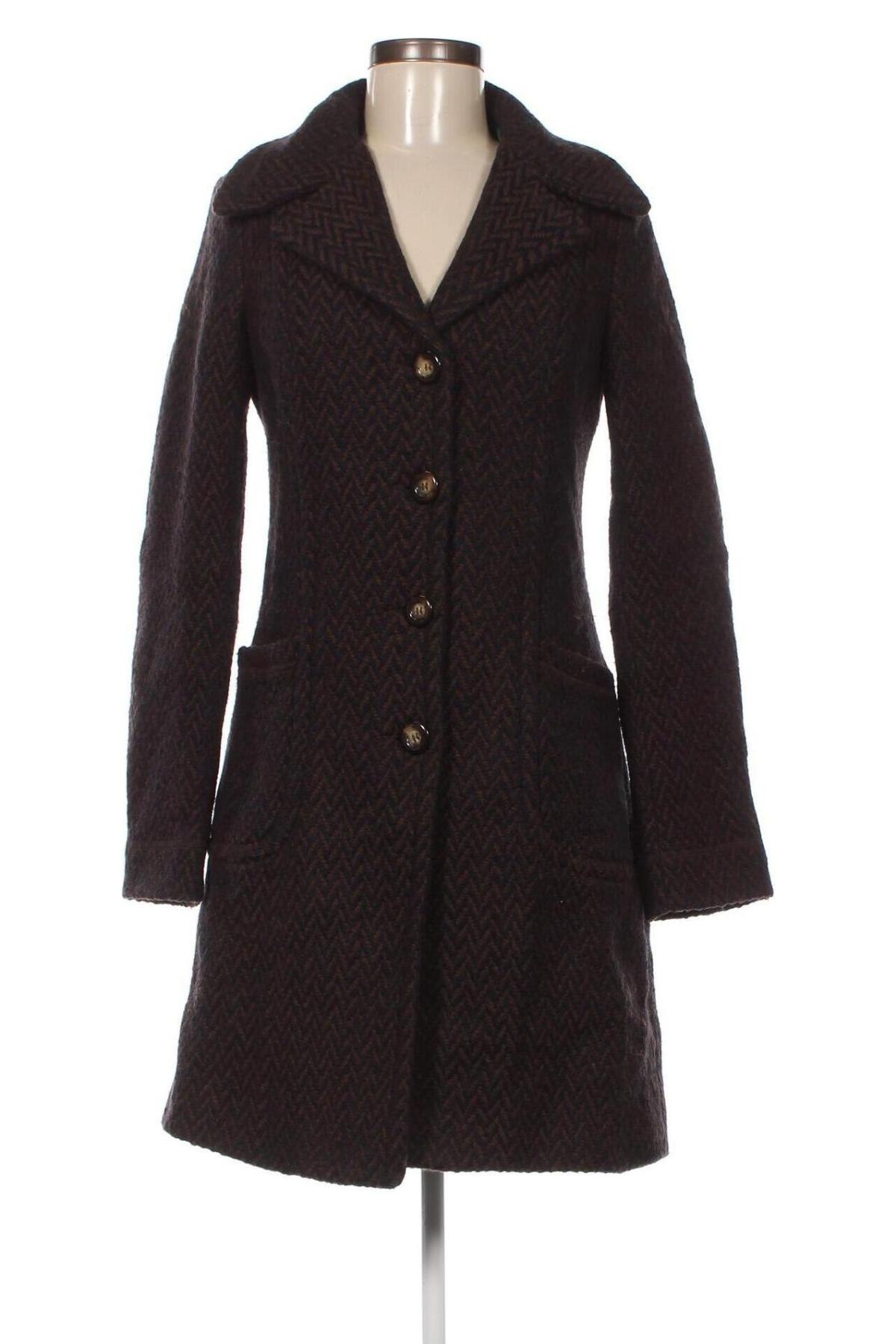 Дамско палто Sisley, Размер S, Цвят Кафяв, Цена 49,68 лв.