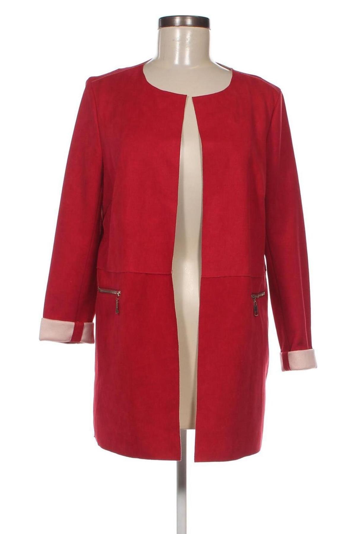 Дамско палто Sweet Miss, Размер S, Цвят Червен, Цена 43,87 лв.
