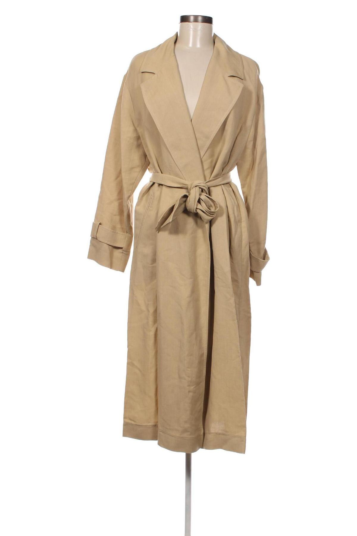Γυναικείο παλτό TWINSET, Μέγεθος M, Χρώμα  Μπέζ, Τιμή 280,41 €