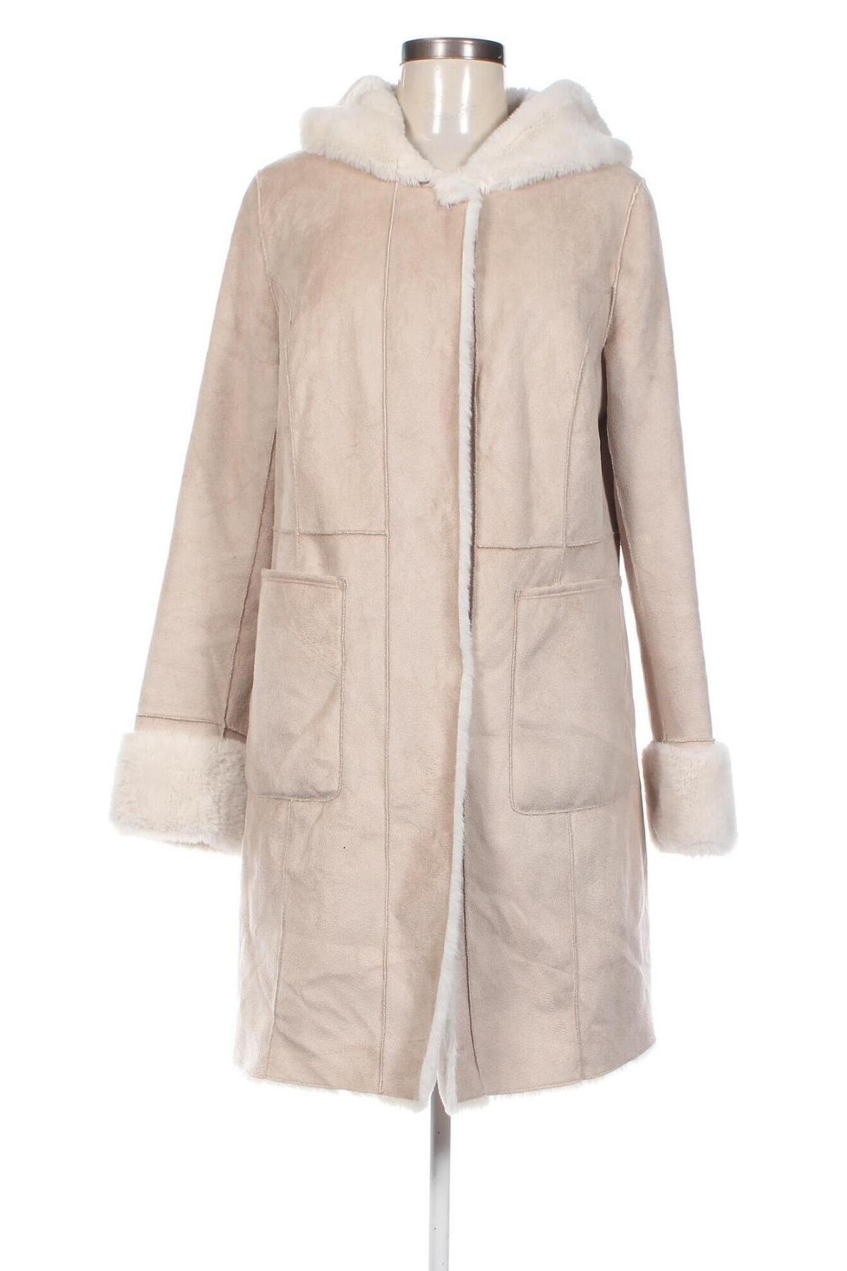 Дамско палто Thomas Rath, Размер M, Цвят Бежов, Цена 95,37 лв.