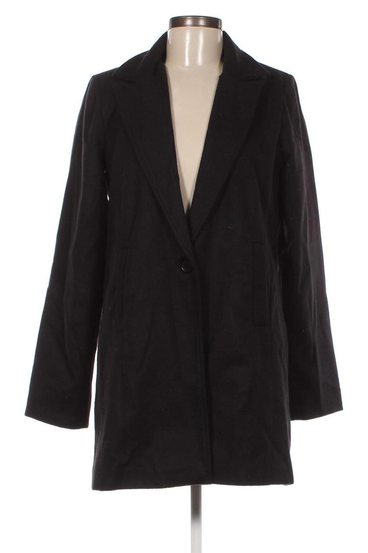 Palton de femei Trendyol, Mărime M, Culoare Negru, Preț 182,90 Lei