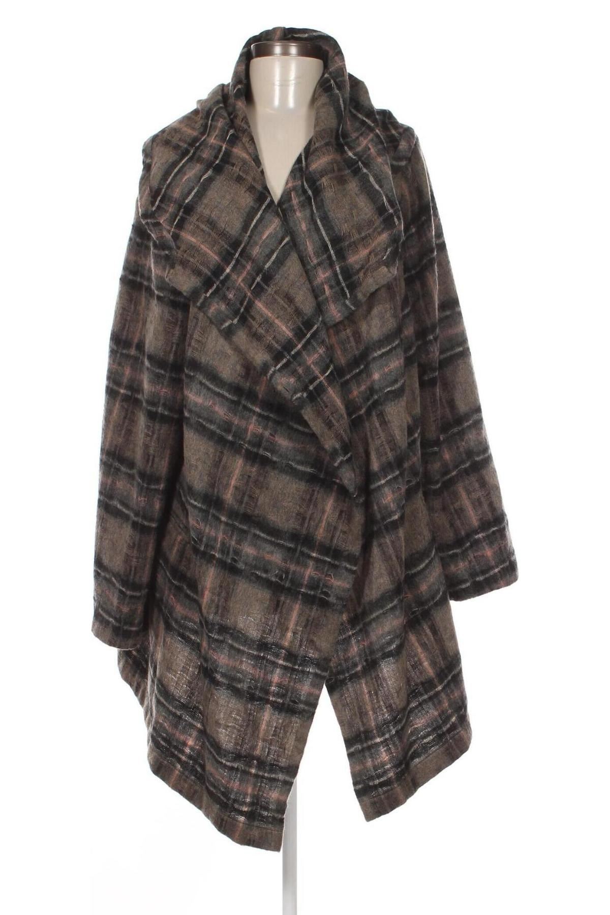 Γυναικείο παλτό Ulla Popken, Μέγεθος XXL, Χρώμα Πολύχρωμο, Τιμή 14,85 €