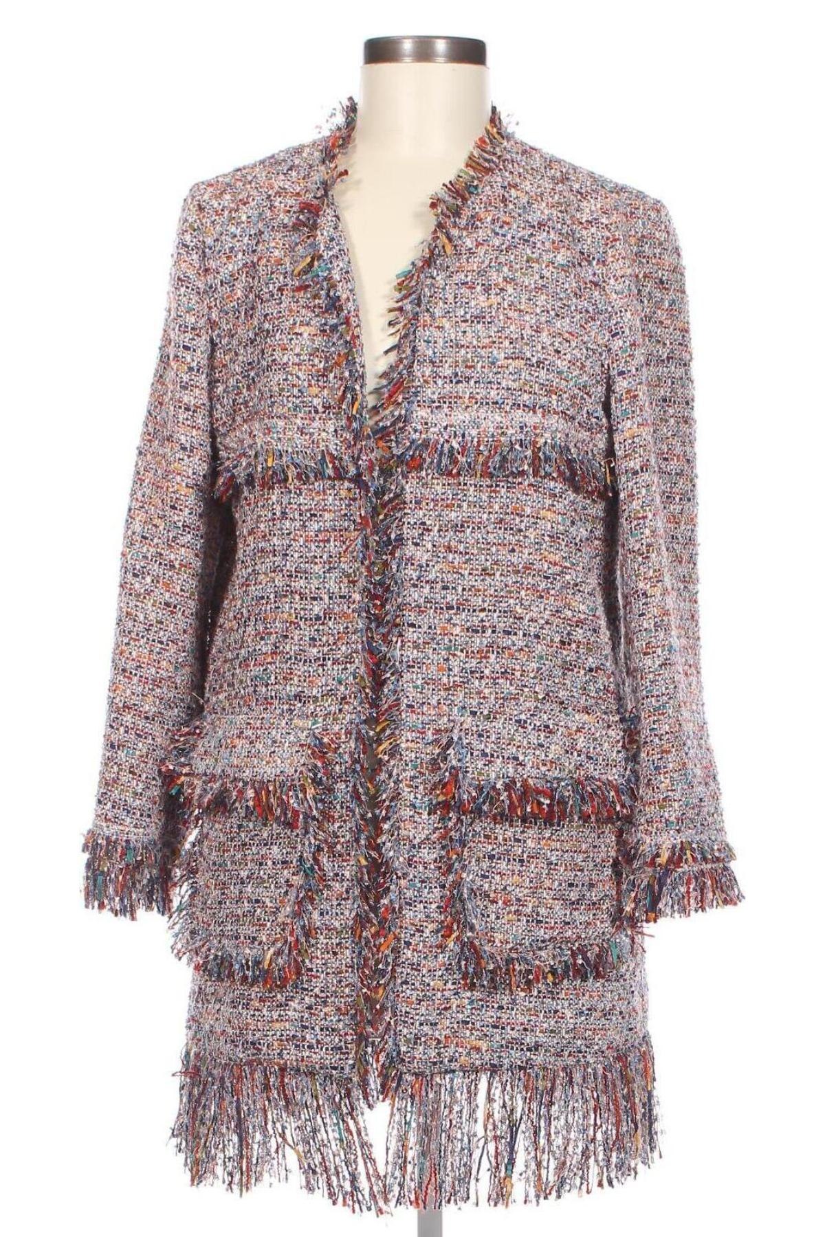 Γυναικείο παλτό United Colors Of Benetton, Μέγεθος S, Χρώμα Πολύχρωμο, Τιμή 15,22 €