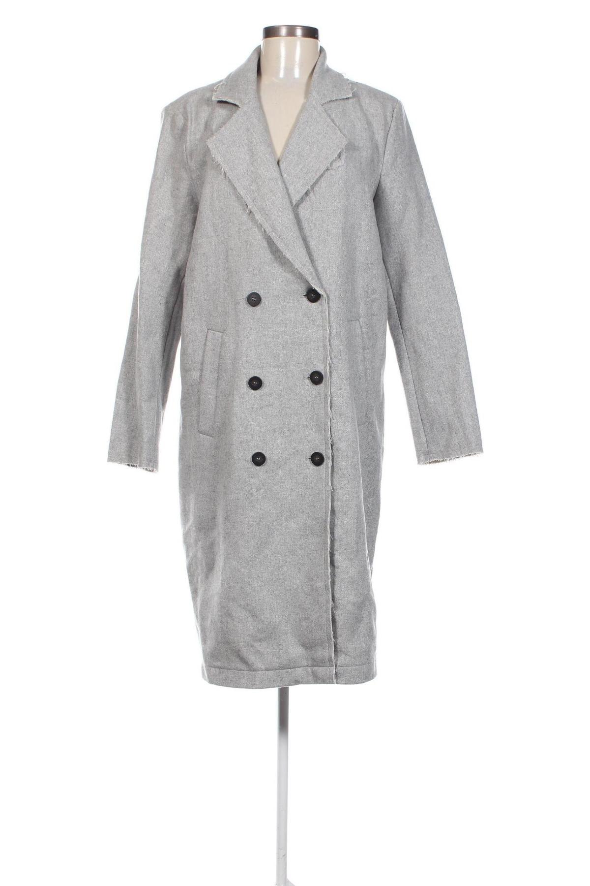 Palton de femei VILA, Mărime L, Culoare Gri, Preț 172,10 Lei