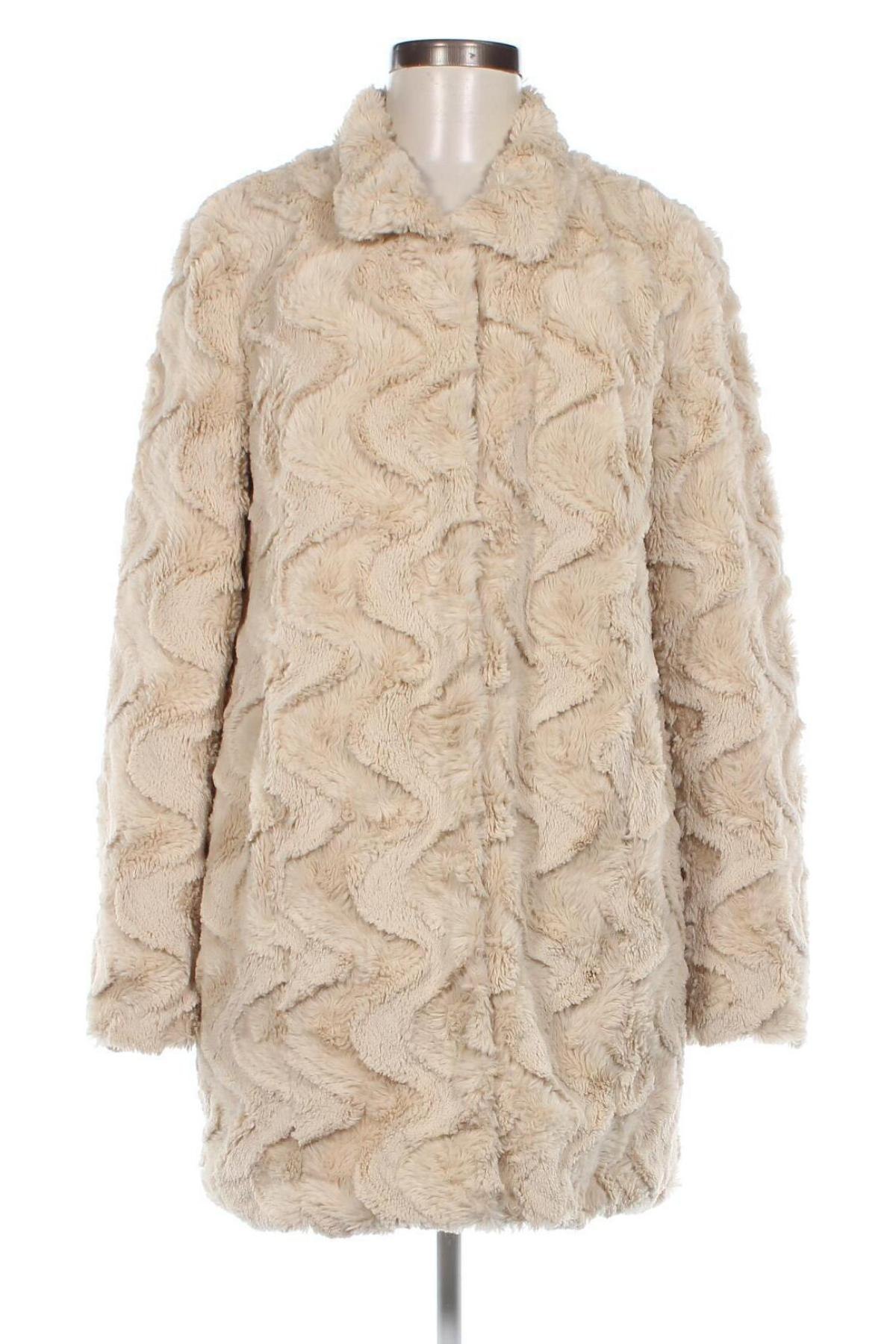 Γυναικείο παλτό Vero Moda, Μέγεθος L, Χρώμα  Μπέζ, Τιμή 14,54 €