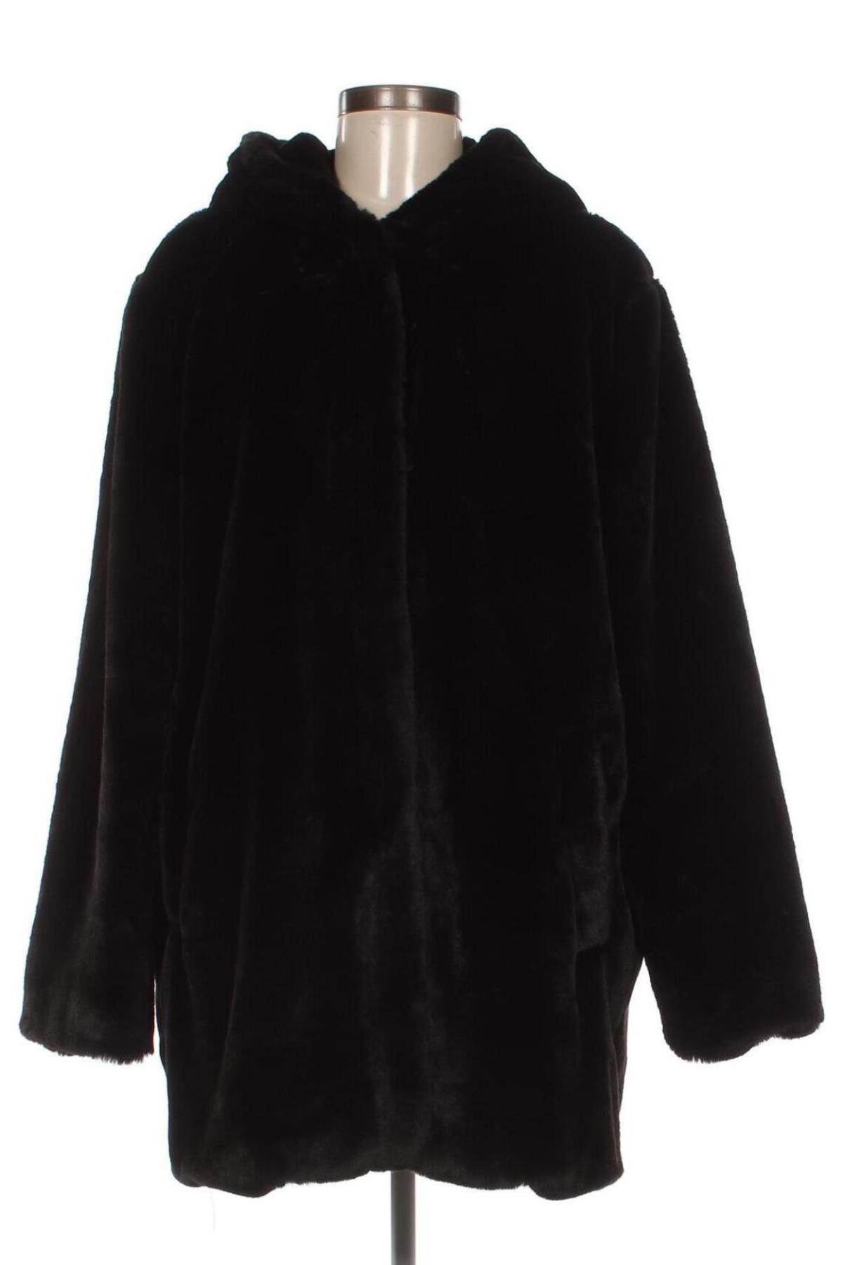 Дамско палто Violeta by Mango, Размер M, Цвят Черен, Цена 42,24 лв.