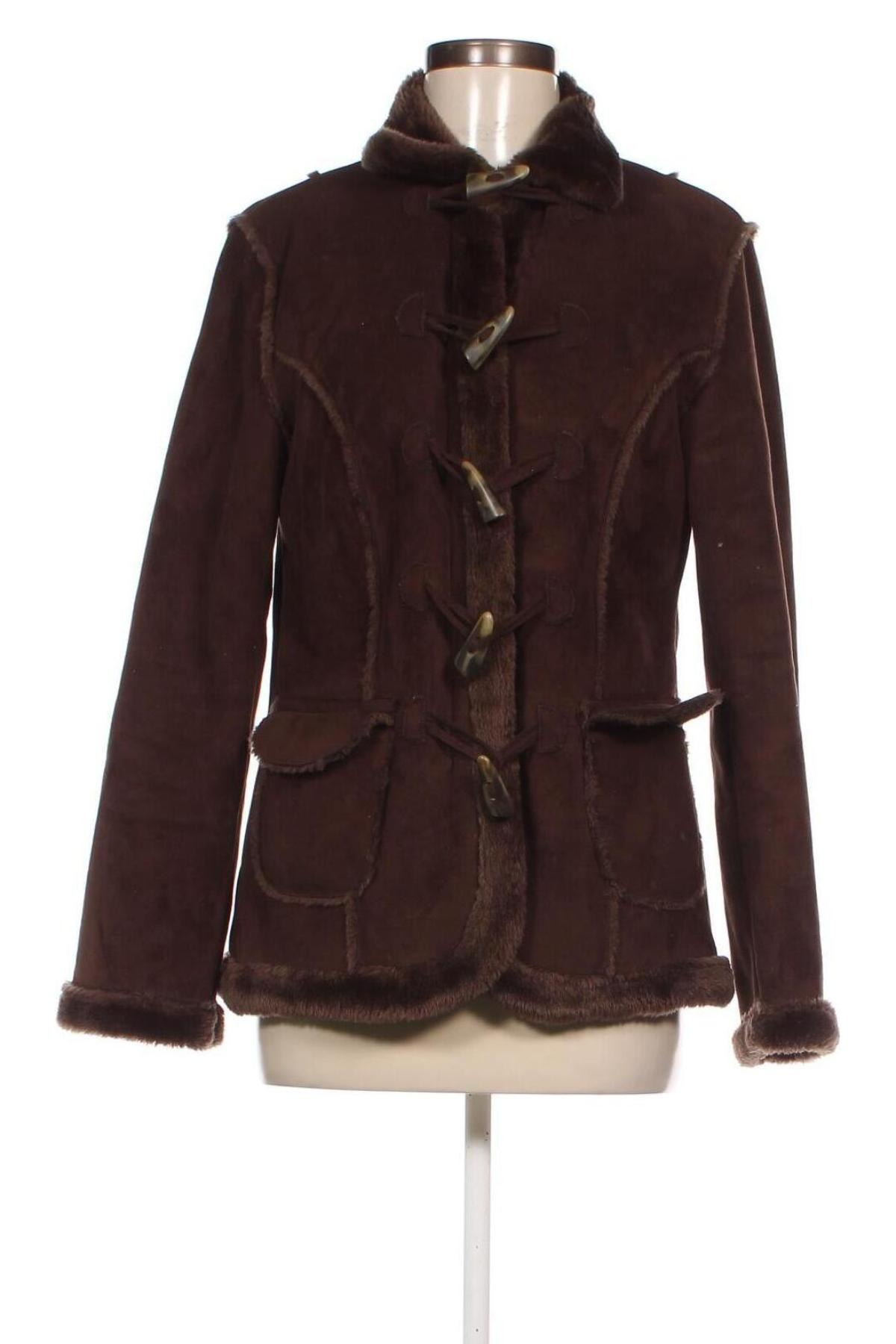 Γυναικείο παλτό Vivien Caron, Μέγεθος S, Χρώμα Καφέ, Τιμή 31,77 €