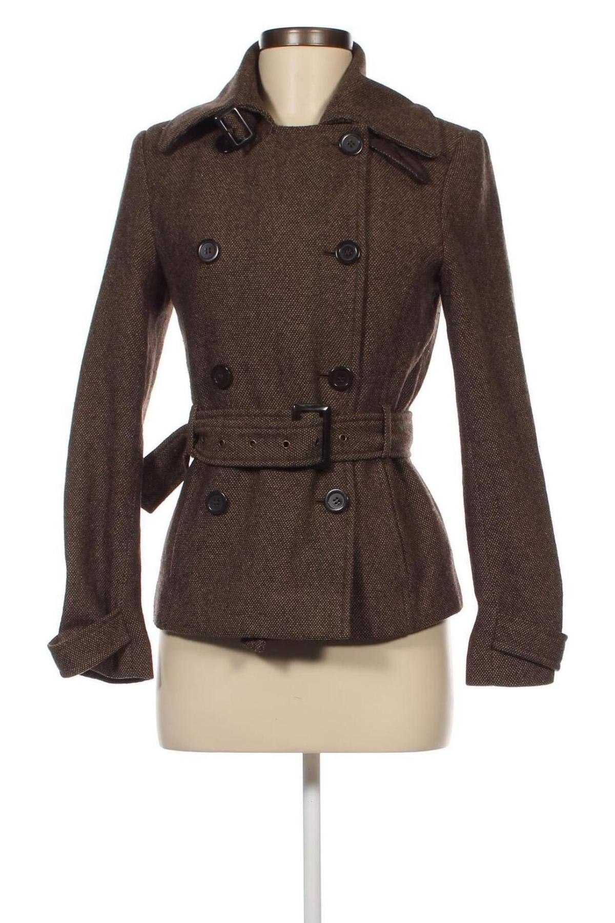 Palton de femei Zara, Mărime S, Culoare Maro, Preț 45,15 Lei