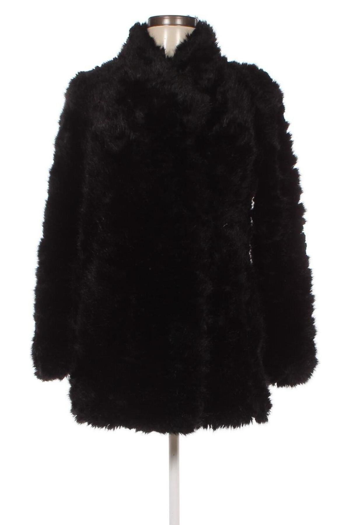 Дамско палто Zara Trafaluc, Размер S, Цвят Черен, Цена 36,72 лв.