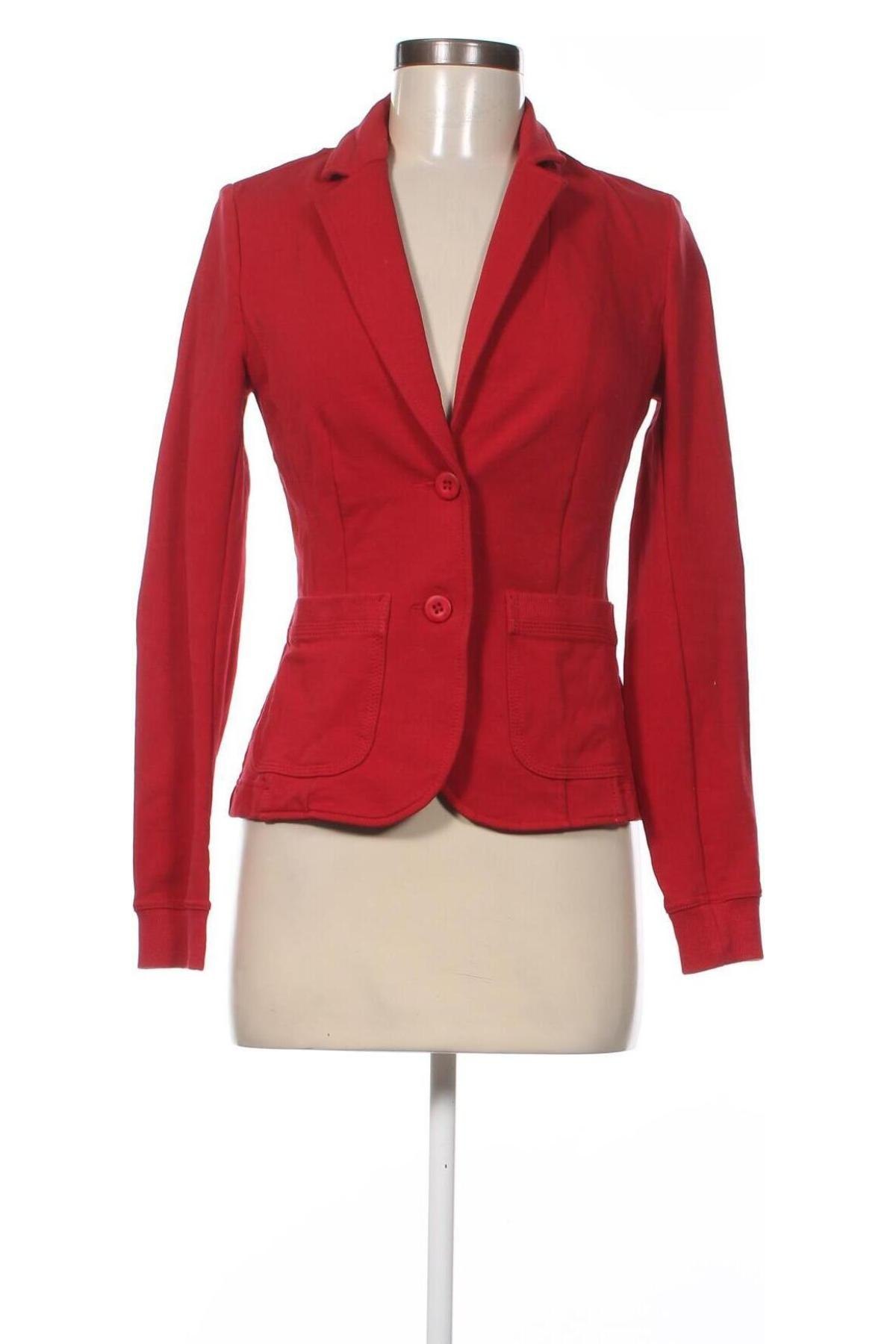 Damen Blazer Comma,, Größe XS, Farbe Rot, Preis 67,50 €