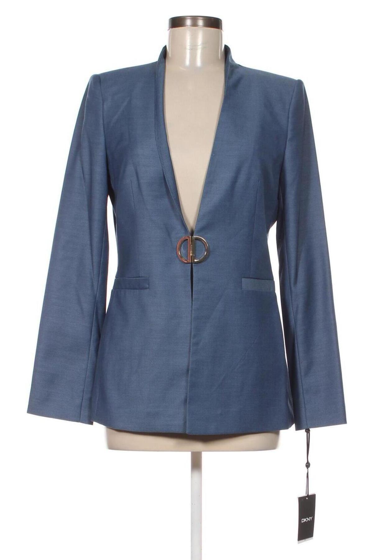 Γυναικείο σακάκι DKNY, Μέγεθος M, Χρώμα Μπλέ, Τιμή 102,37 €