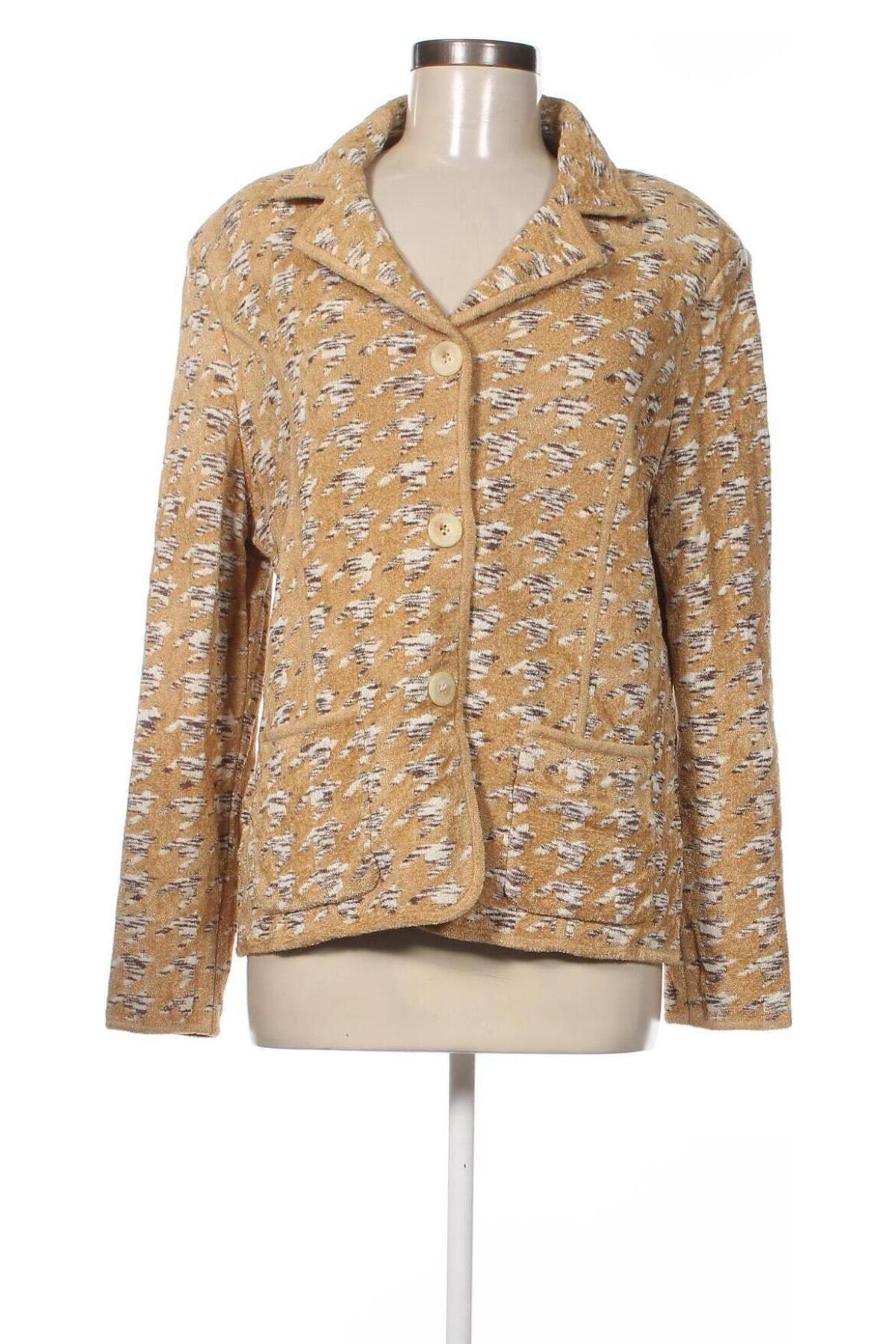 Γυναικείο σακάκι Elegance, Μέγεθος XL, Χρώμα  Μπέζ, Τιμή 30,60 €