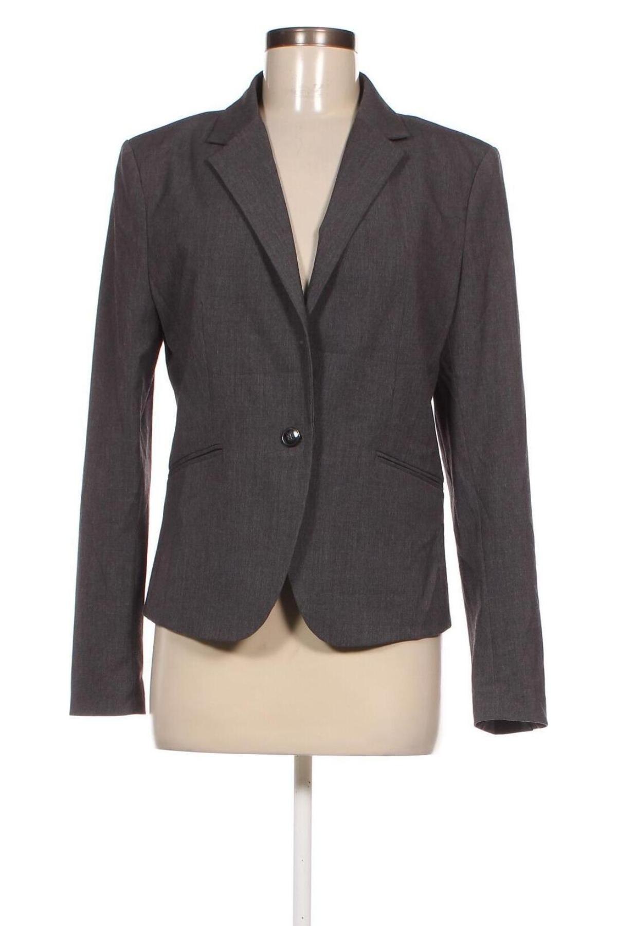 Дамско сако H&M, Размер XL, Цвят Сив, Цена 9,24 лв.