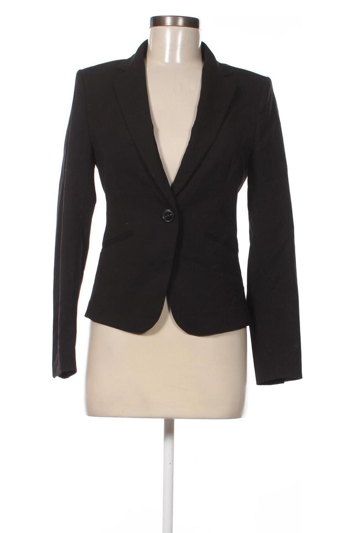 Γυναικείο σακάκι H&M, Μέγεθος S, Χρώμα Μαύρο, Τιμή 27,22 €