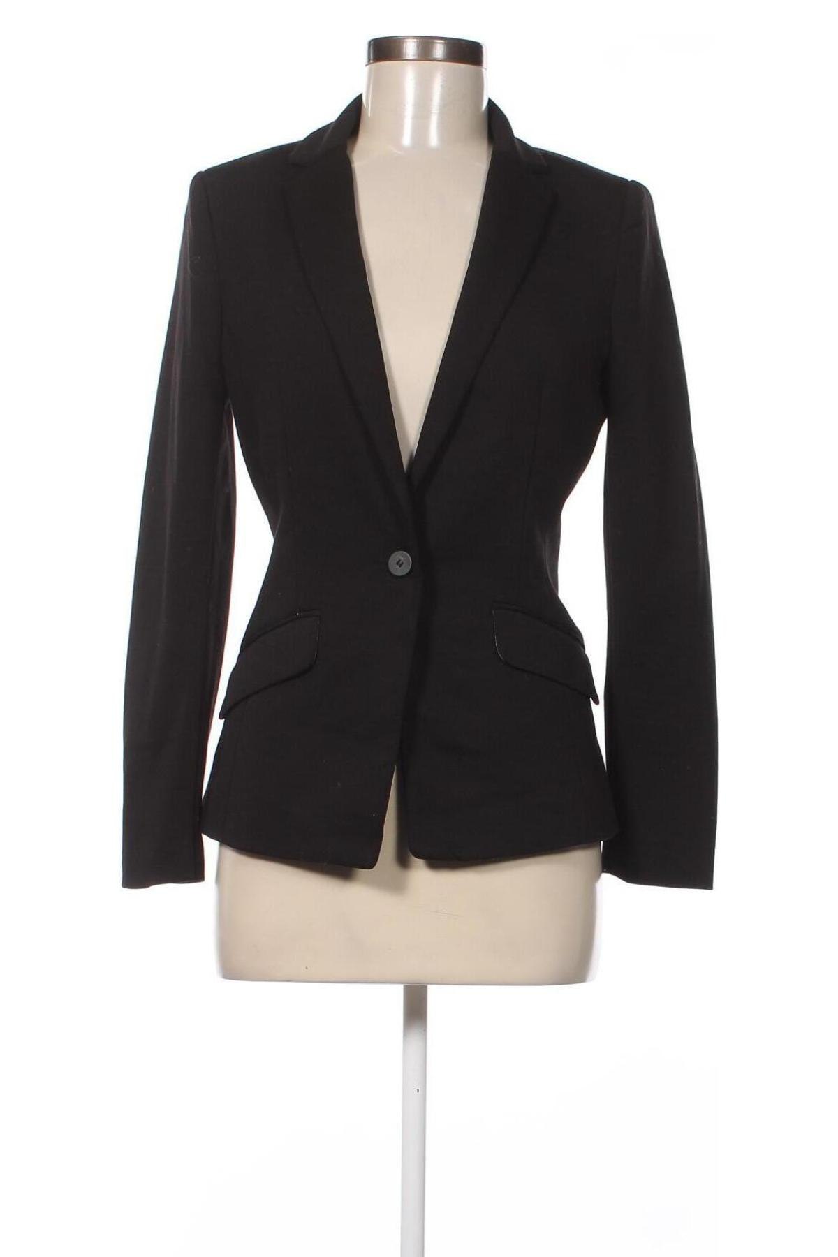 Γυναικείο σακάκι H&M, Μέγεθος S, Χρώμα Μαύρο, Τιμή 12,25 €
