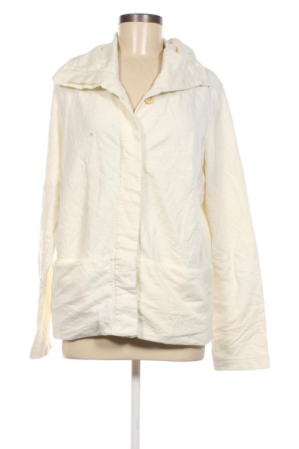 Γυναικείο σακάκι Lands' End, Μέγεθος L, Χρώμα Λευκό, Τιμή 11,16 €