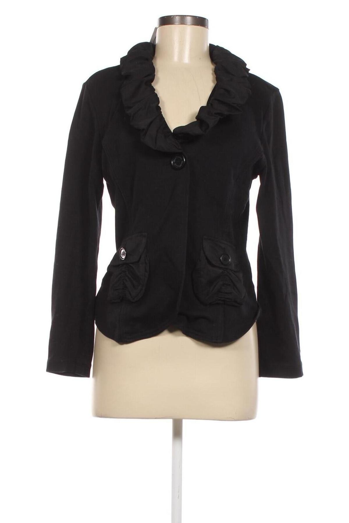 Γυναικείο σακάκι One Touch, Μέγεθος M, Χρώμα Μαύρο, Τιμή 9,25 €