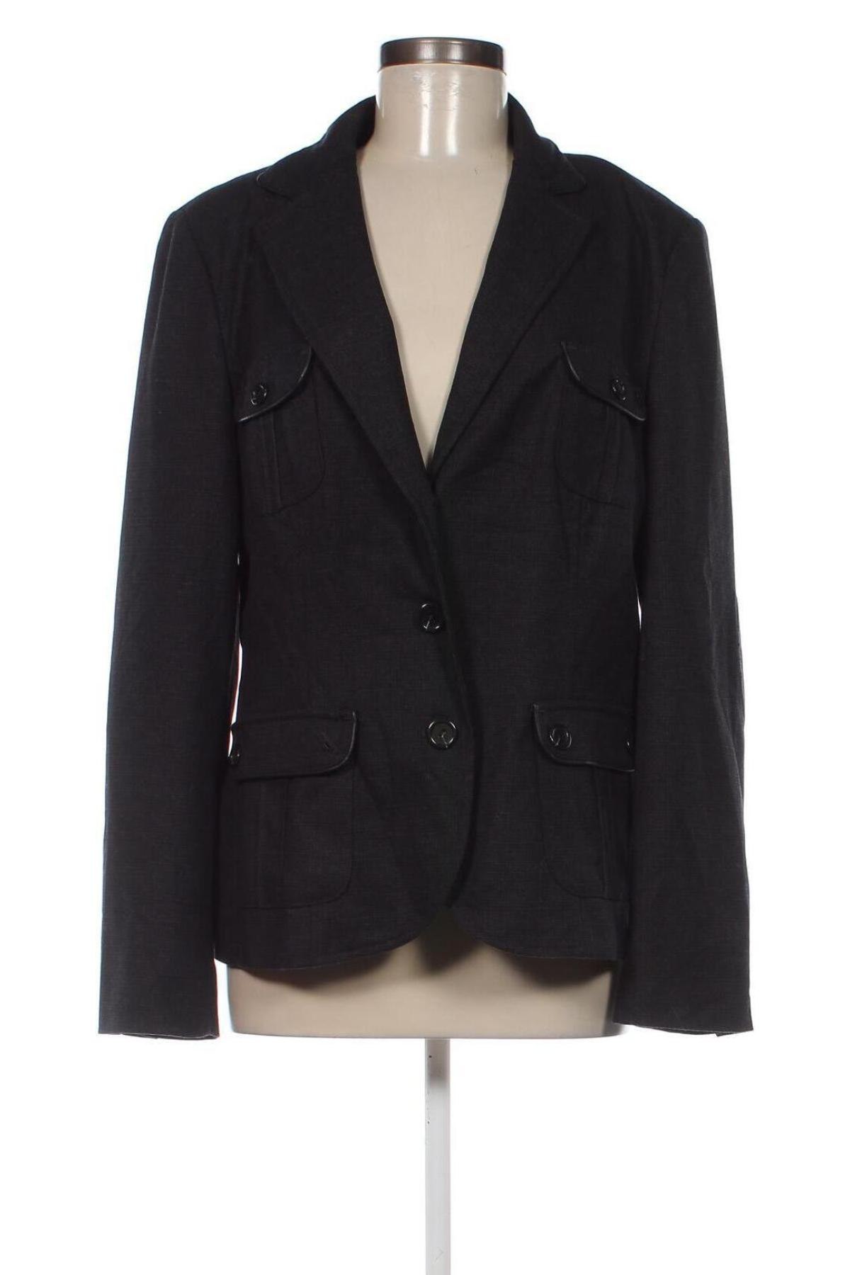 Дамско сако S.Oliver, Размер XL, Цвят Сив, Цена 29,64 лв.