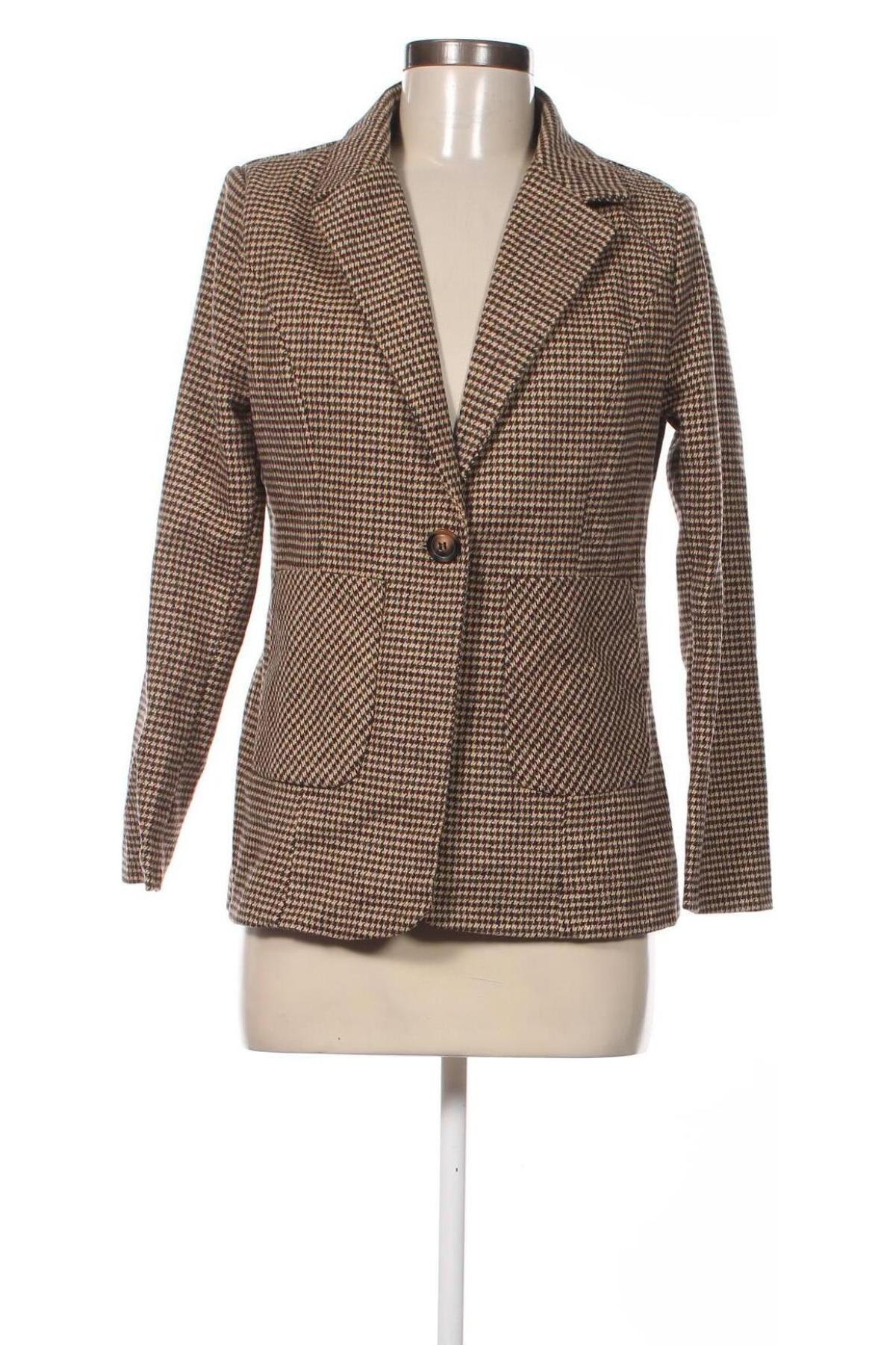 Дамско сако SHEIN, Размер S, Цвят Бежов, Цена 11,88 лв.