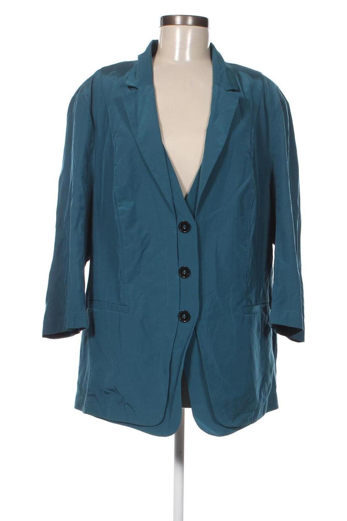 Γυναικείο σακάκι Samoon By Gerry Weber, Μέγεθος L, Χρώμα Πράσινο, Τιμή 15,44 €