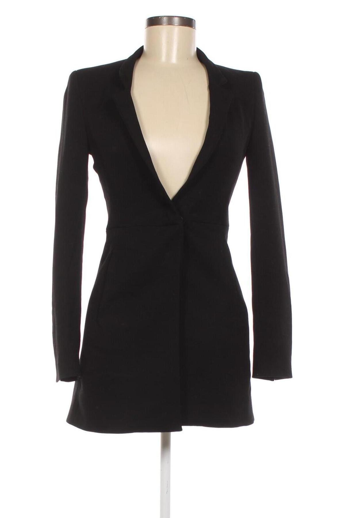 Дамско сако Zara, Размер XS, Цвят Черен, Цена 41,00 лв.