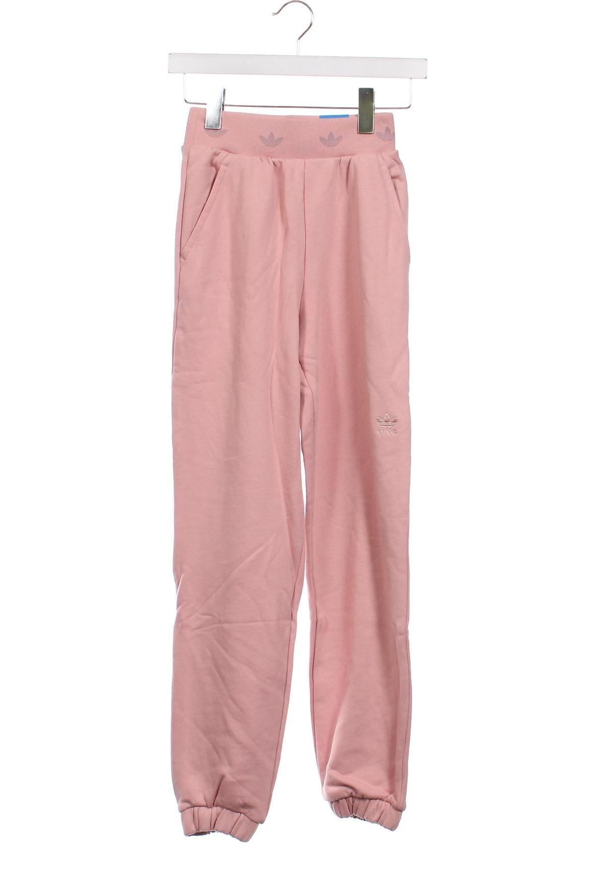 Γυναικείο αθλητικό παντελόνι Adidas Originals, Μέγεθος XXS, Χρώμα Ρόζ , Τιμή 27,33 €