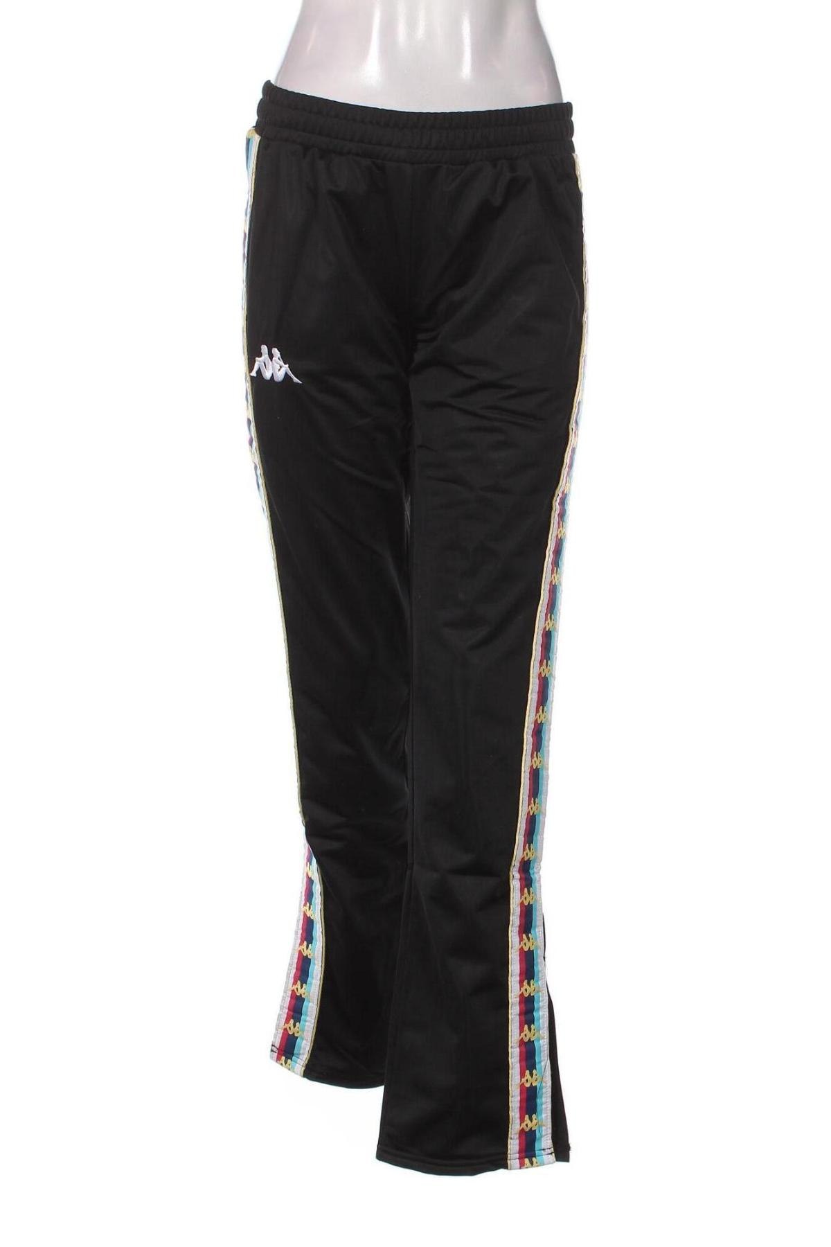 Γυναικείο αθλητικό παντελόνι Kappa, Μέγεθος S, Χρώμα Μαύρο, Τιμή 31,96 €