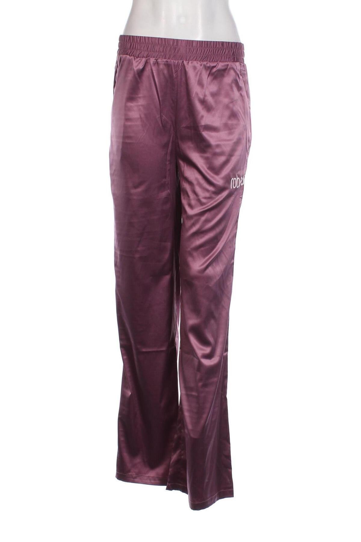 Pantaloni trening de femei Roberto Cavalli, Mărime S, Culoare Mov, Preț 1.135,42 Lei