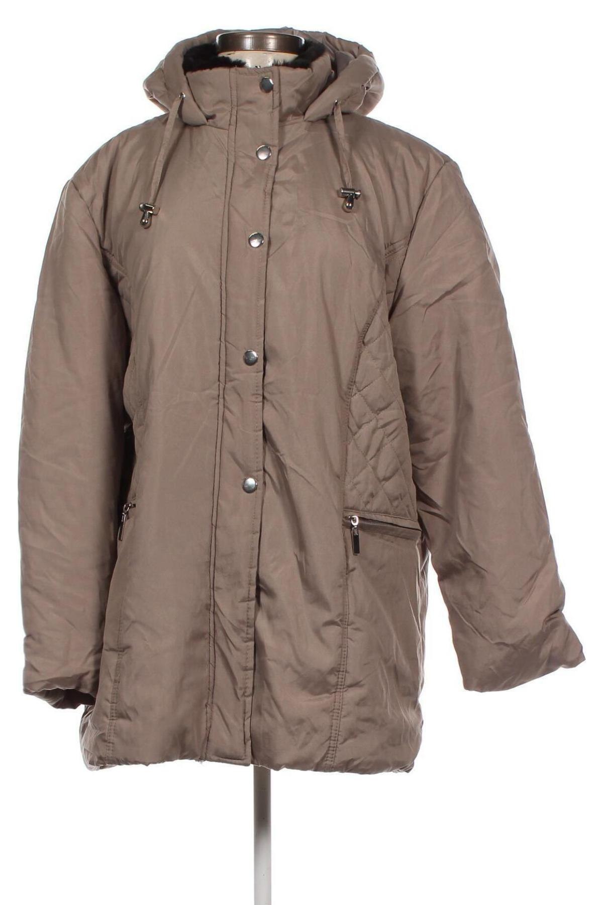 Dámska bunda , Veľkosť XL, Farba Hnedá, Cena  5,72 €