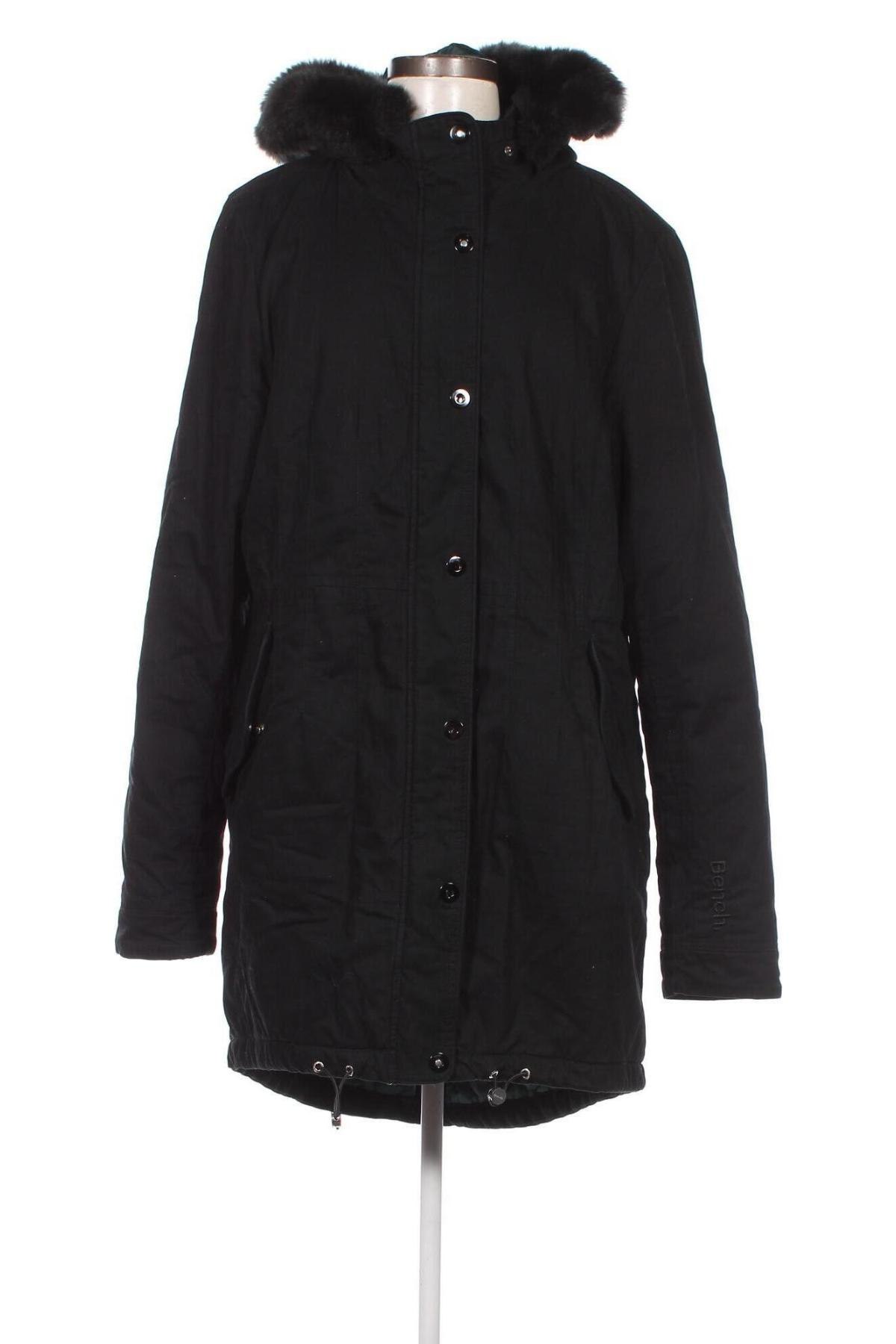 Γυναικείο μπουφάν Bench, Μέγεθος XL, Χρώμα Μαύρο, Τιμή 21,71 €