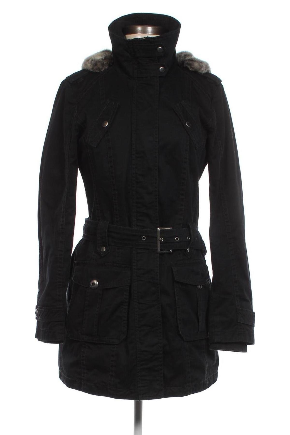 Γυναικείο μπουφάν Esprit, Μέγεθος XL, Χρώμα Μαύρο, Τιμή 80,41 €